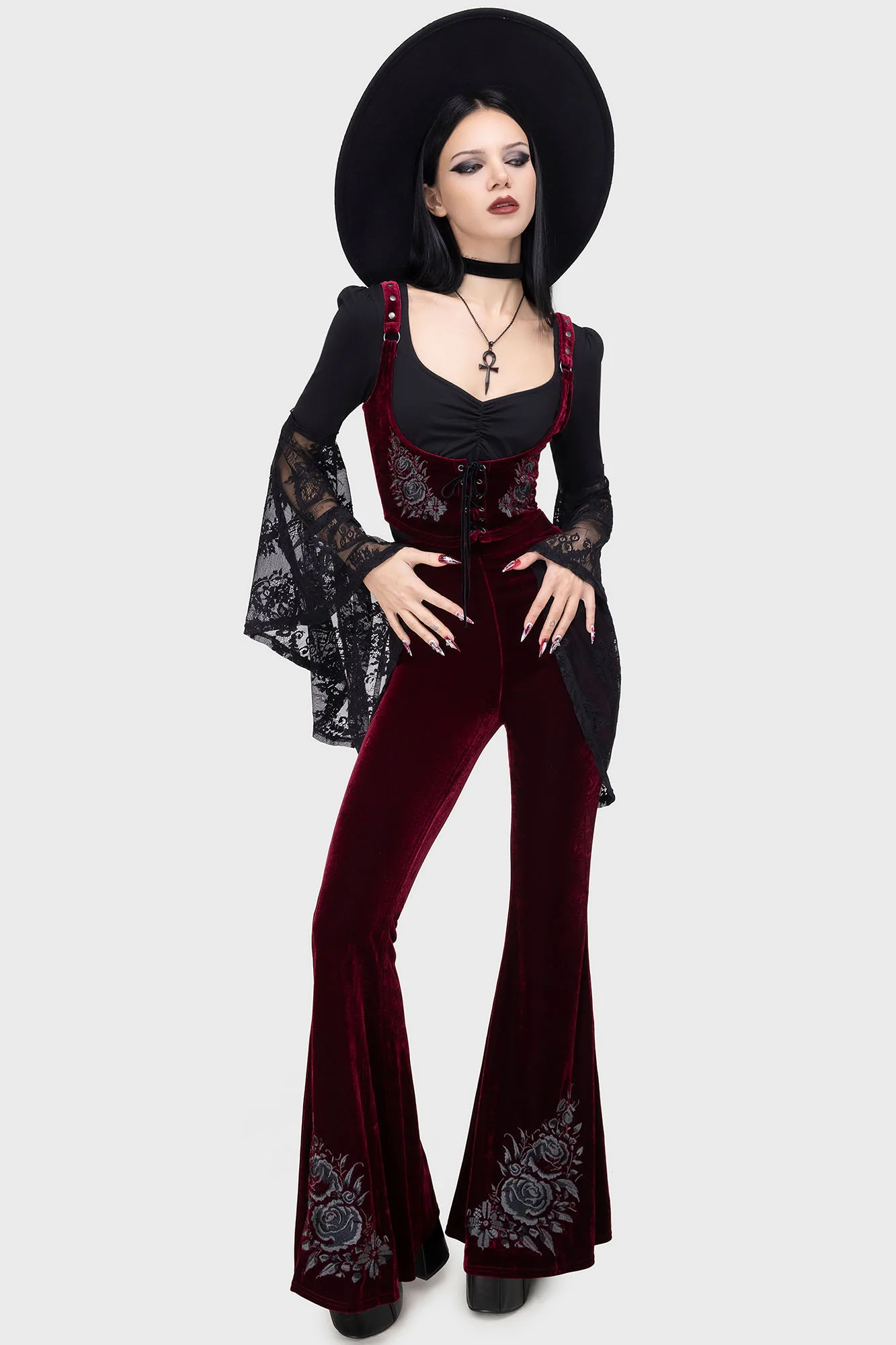 A Devil's Rose Underbust Corset Top - Image 2