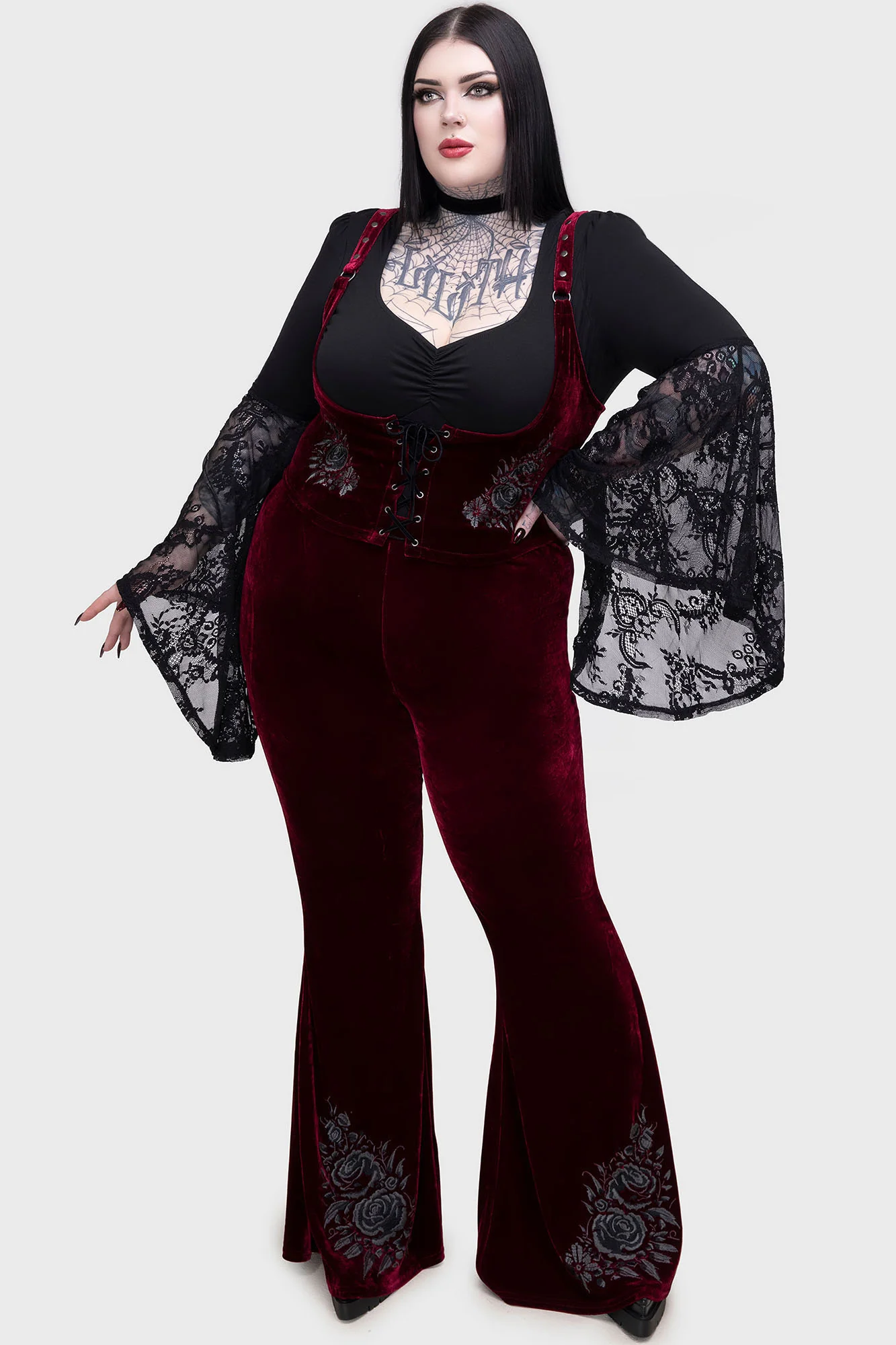 A Devil's Rose Underbust Corset Top - Image 4