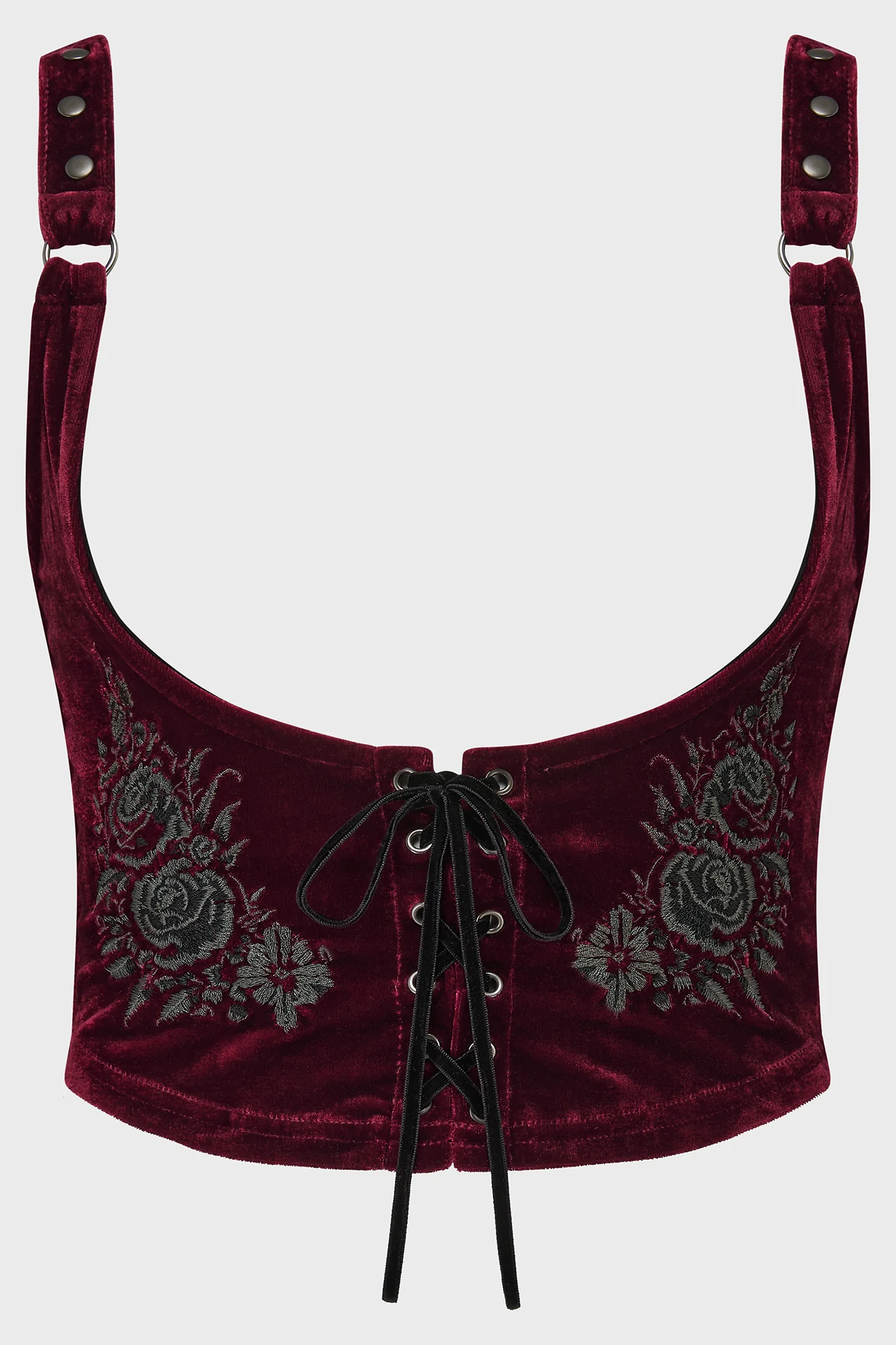 A Devil's Rose Underbust Corset Top - Image 7