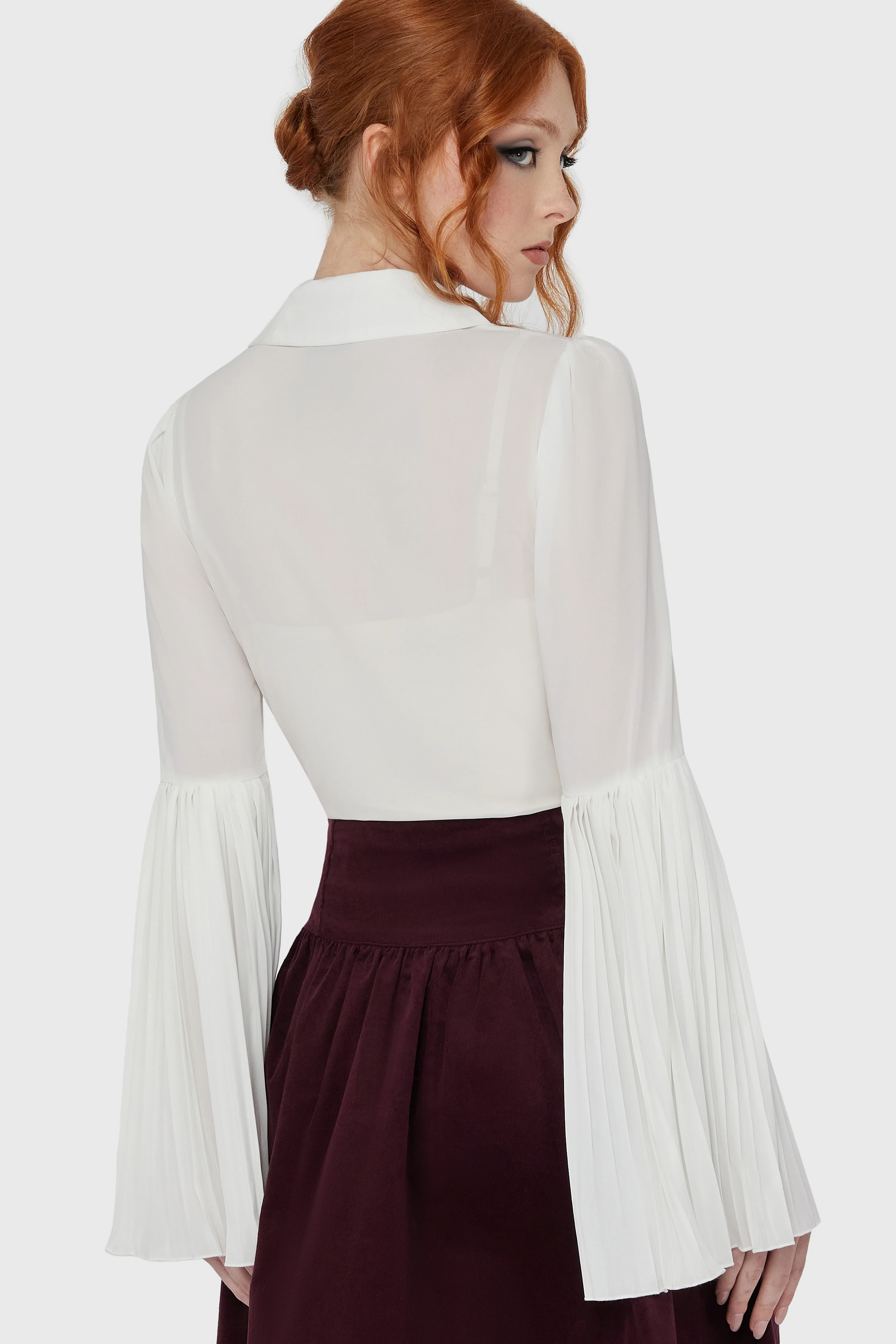 Alexandra's Mournng Shirt [White] - Image 3