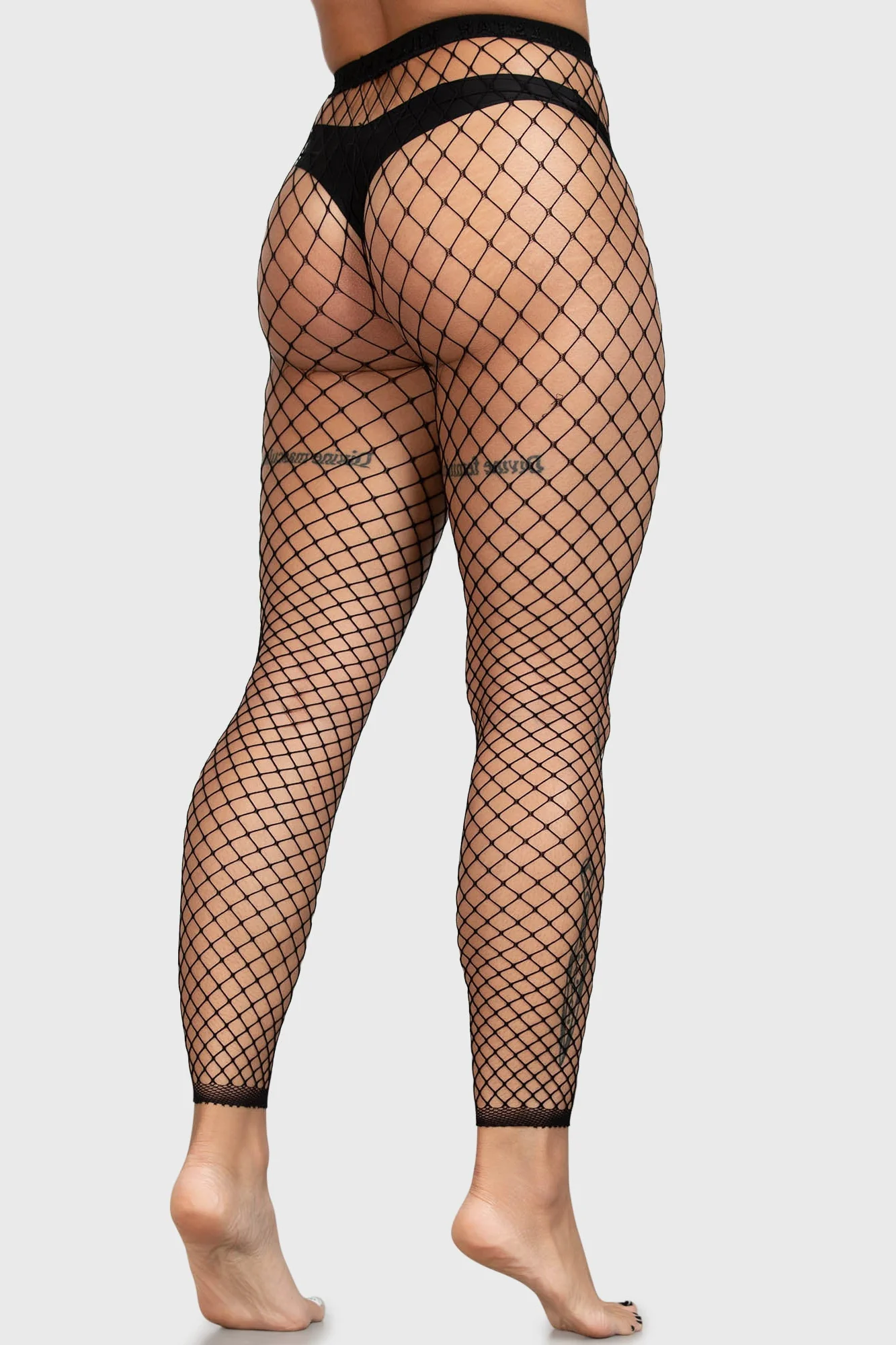 All Caught Up Fishnet Tights [B] - Image 2