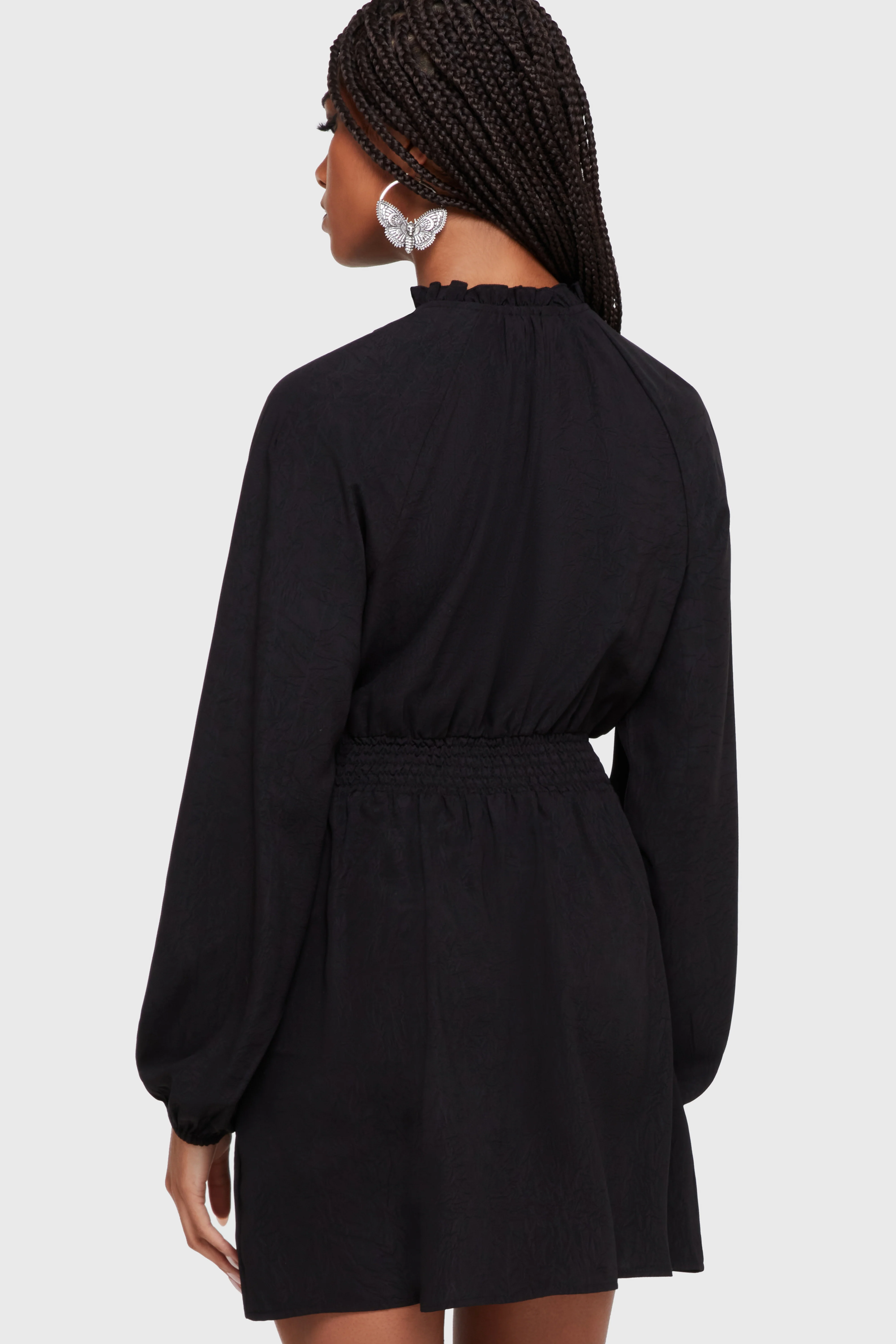 Autumna Mini Dress [Black] - Image 5