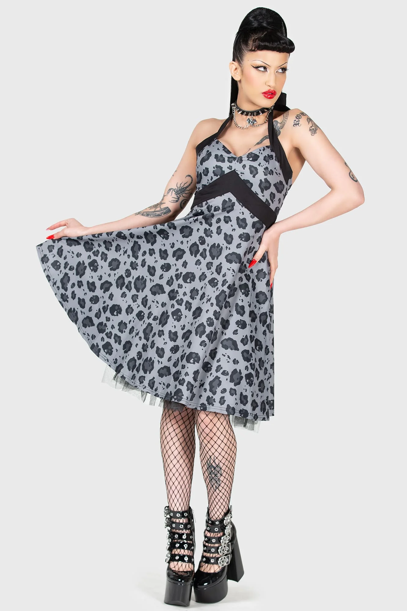 Backseat Bingo Skater Dress - Image 3