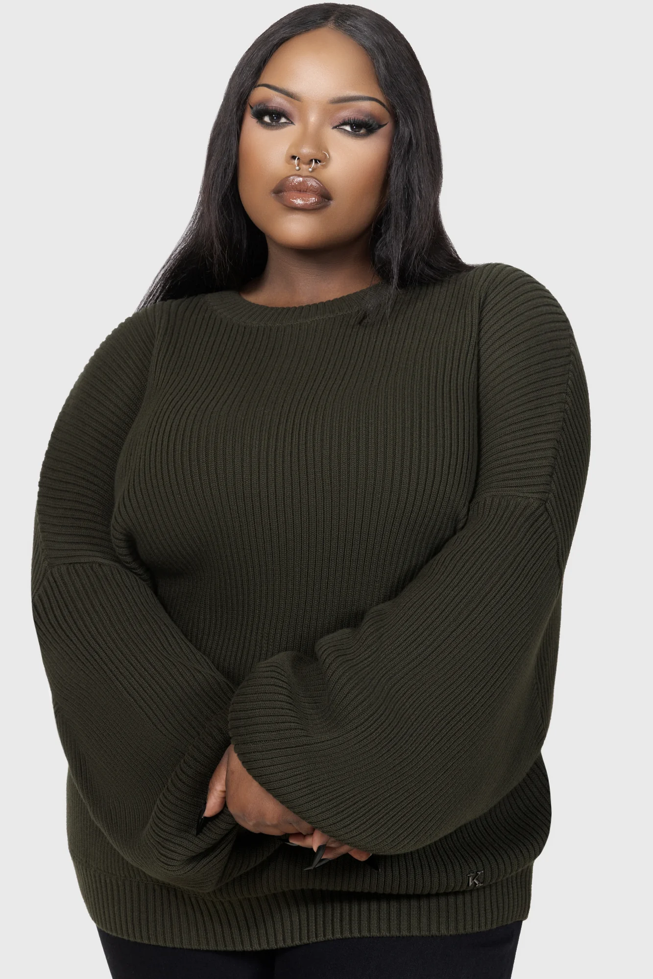 Belinda Sweater [KHAKI] - Image 4