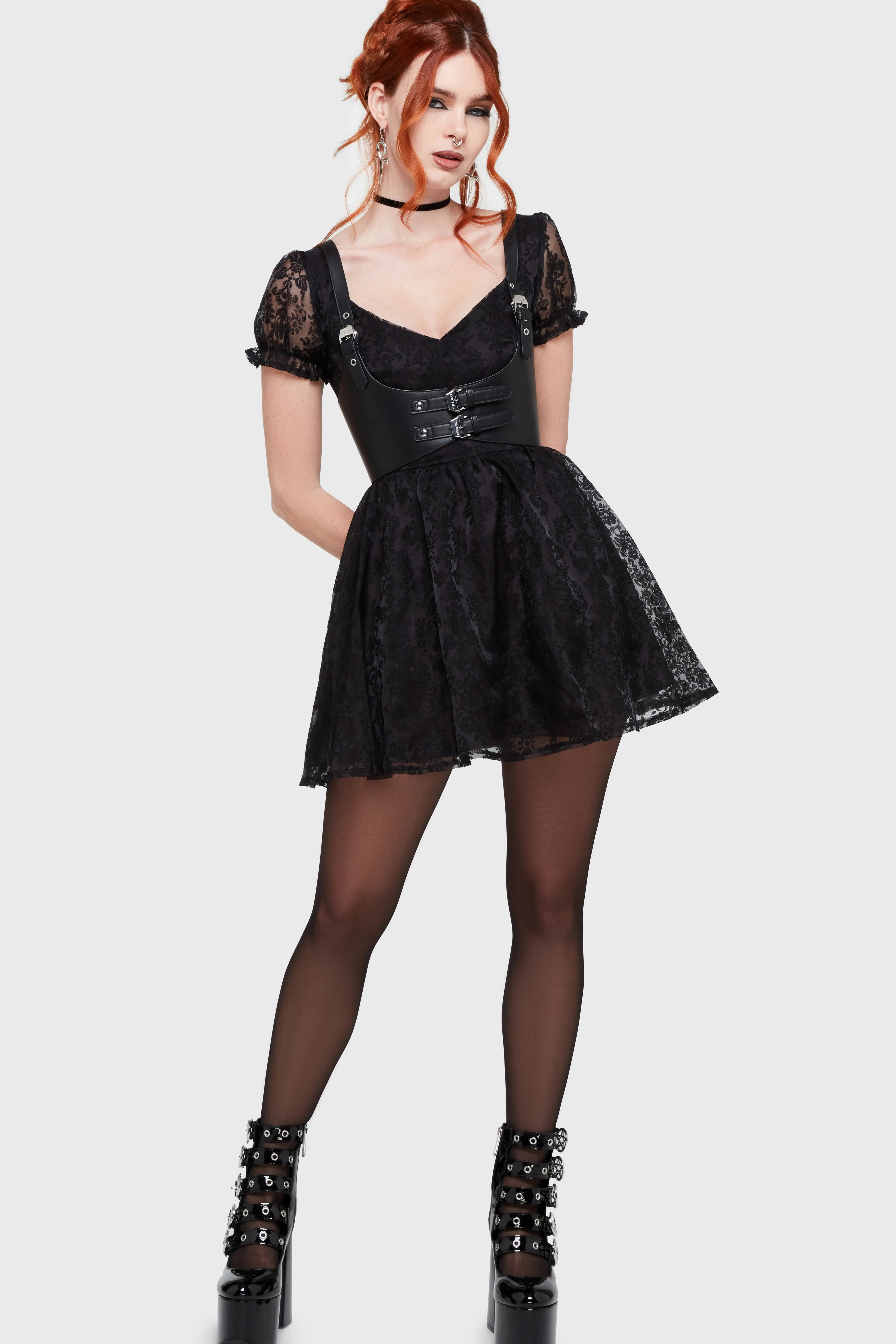 Beneath The Moon Mini Dress - Image 3