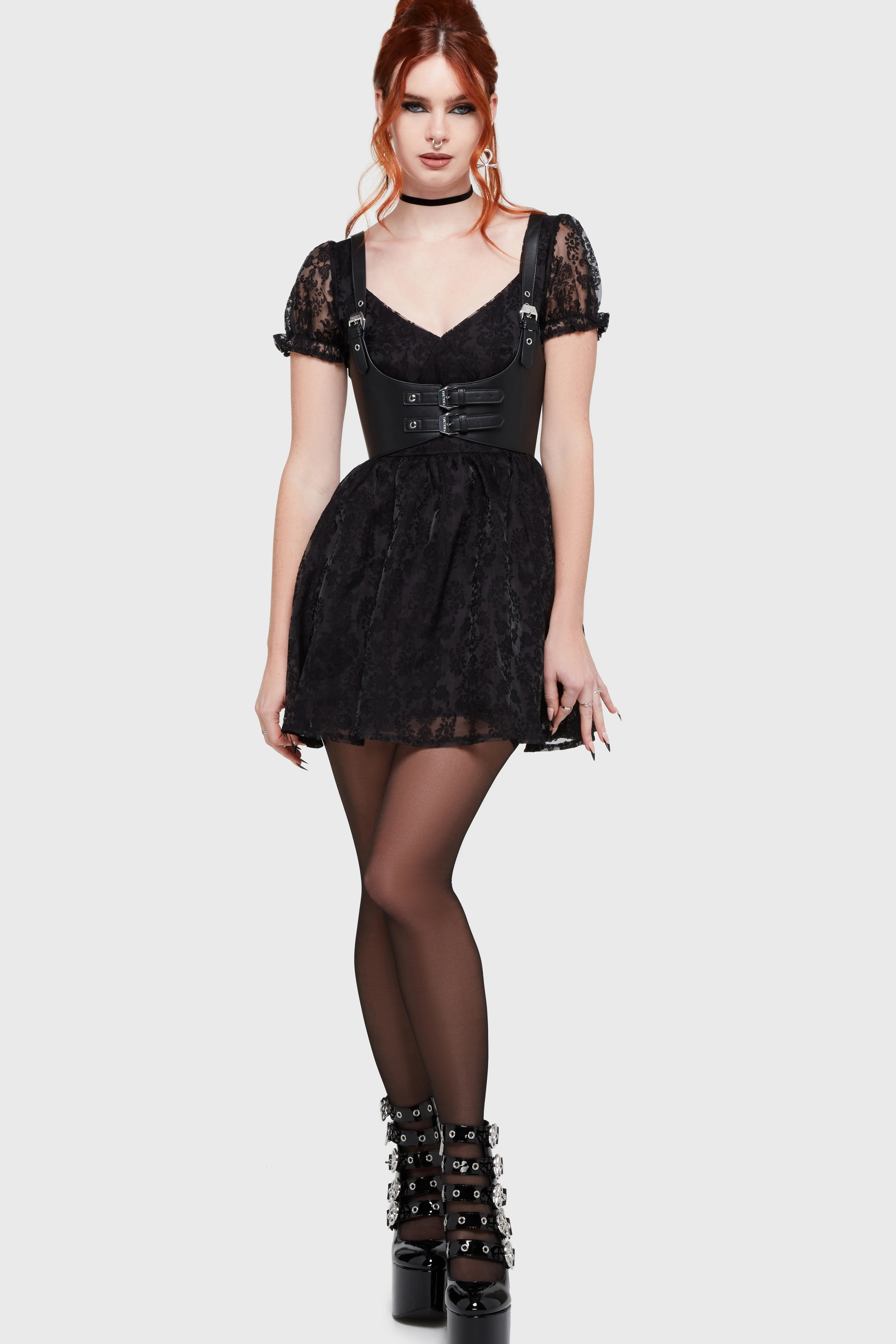 Beneath The Moon Mini Dress - Image 4