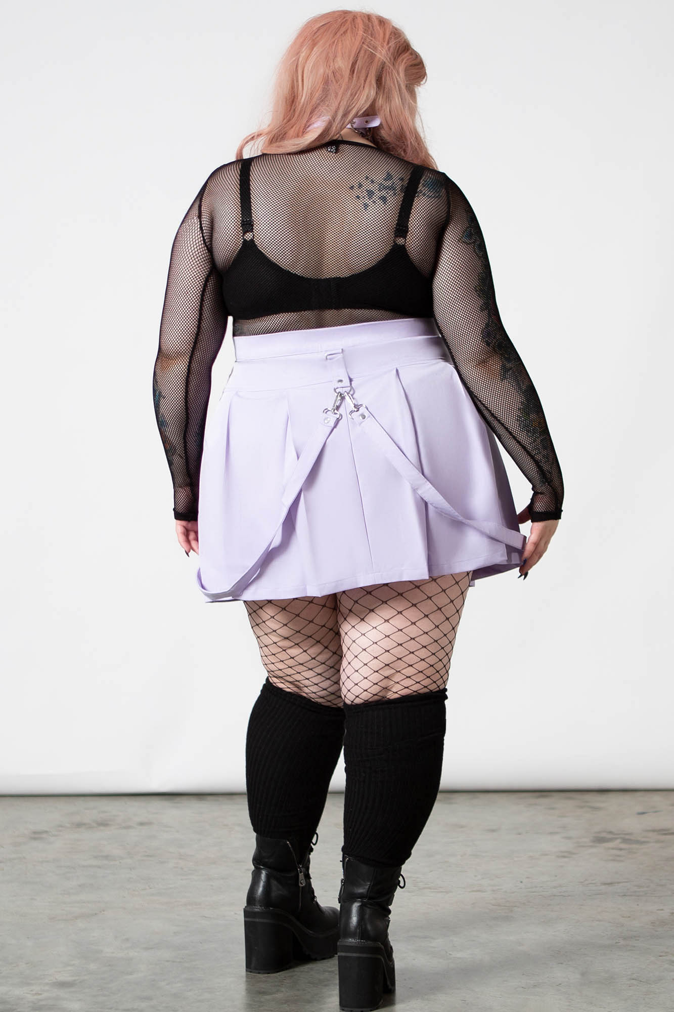 Blaire B*tch Mini Skirt [PASTEL LILAC] - Image 7