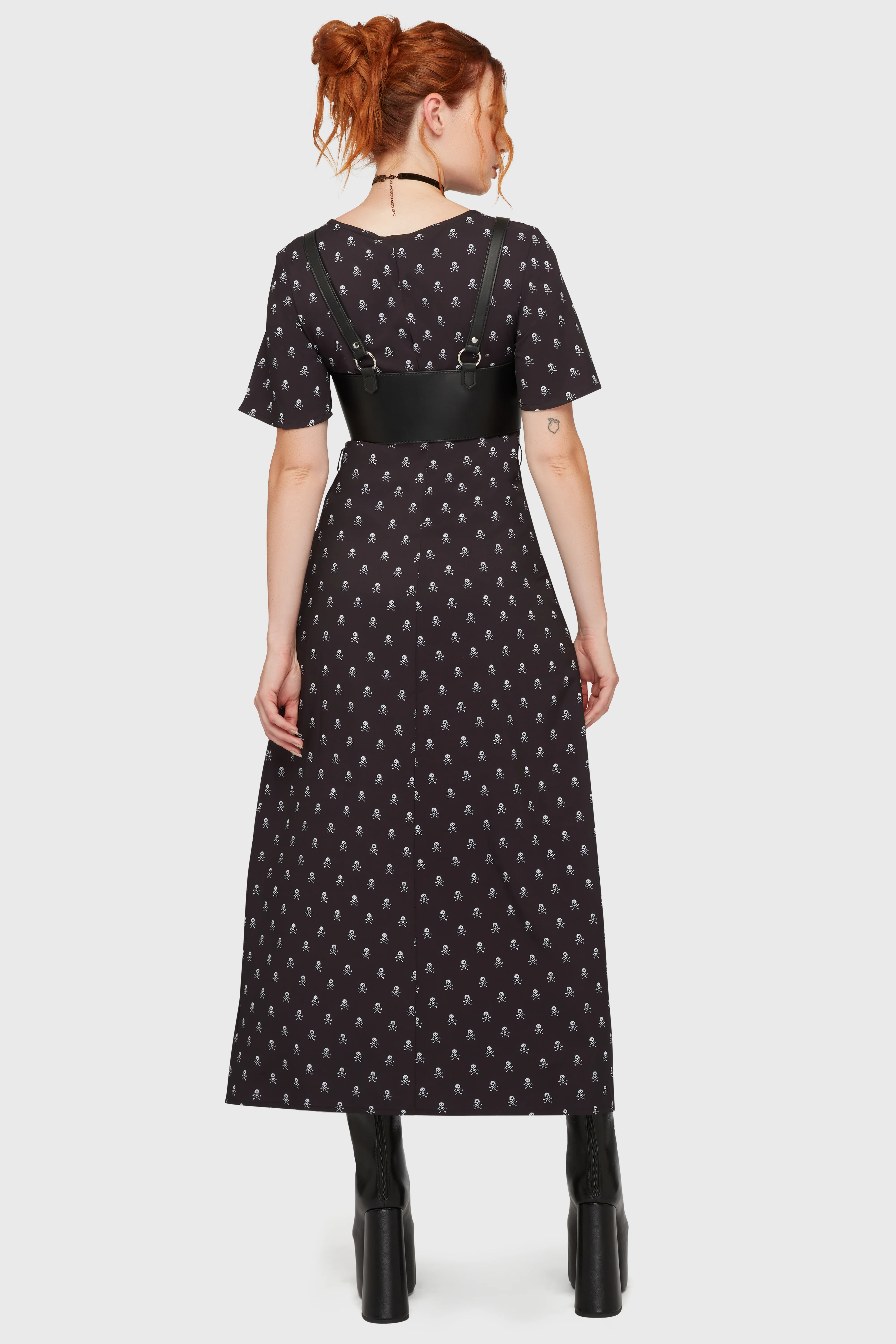 Boneyard Club Short Sleeve Maxi Dress - Image 4