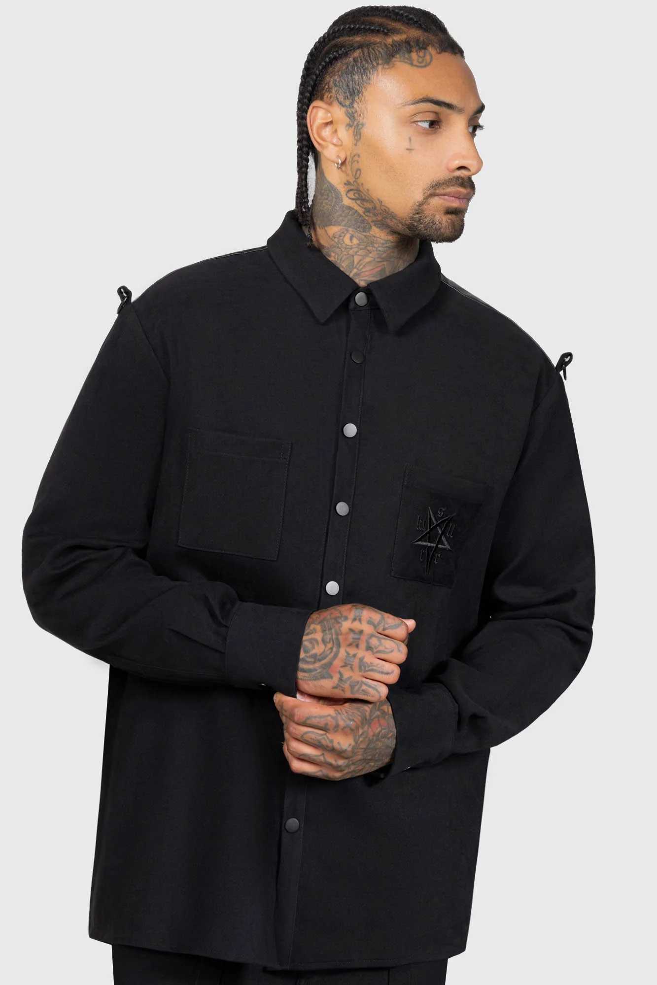 Burning Light Shirt [BLACK] - Image 3