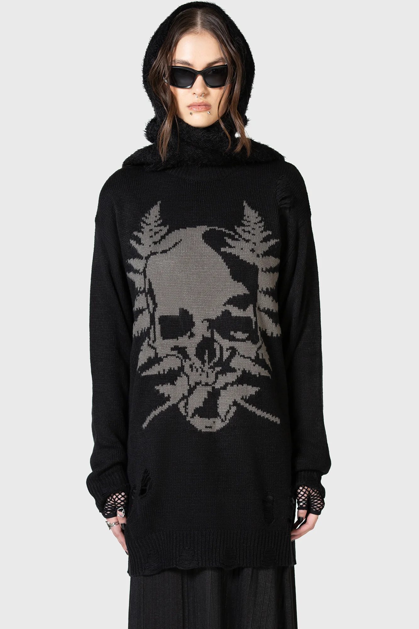 Cause Fear Knit Sweater - Image 2