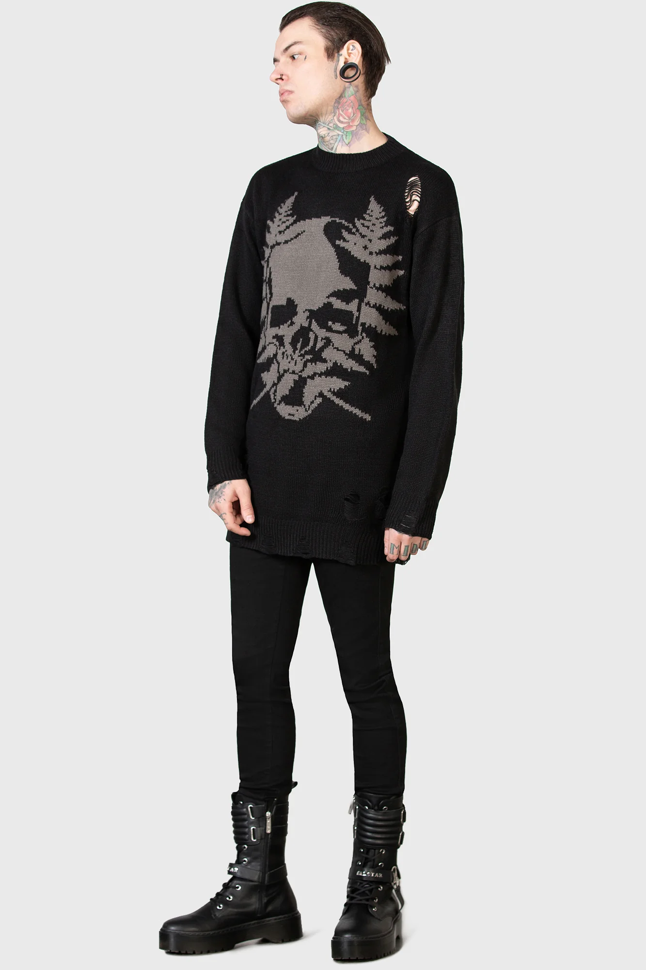 Cause Fear Knit Sweater - Image 7