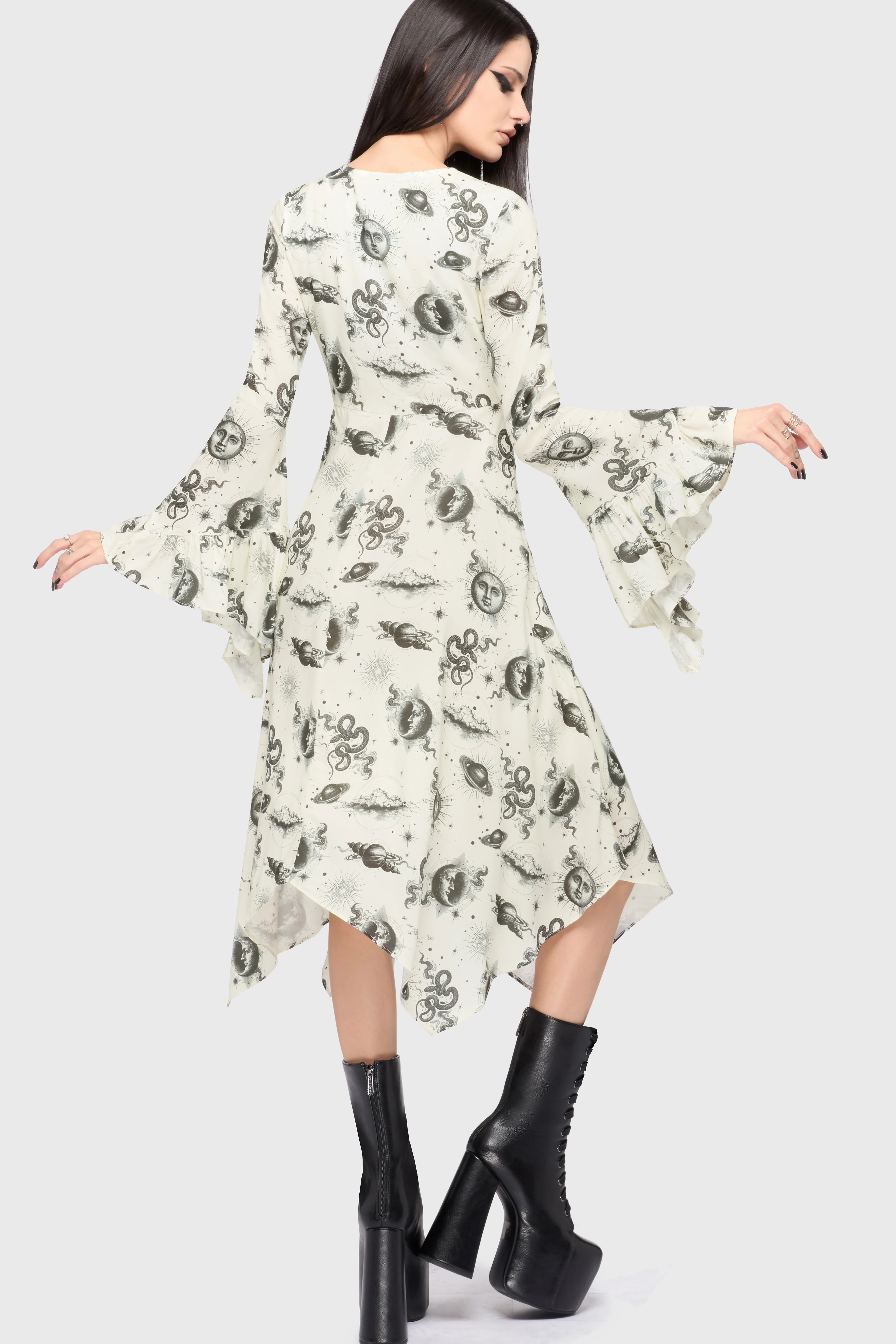 Celestial Night Midi Dress - Image 5
