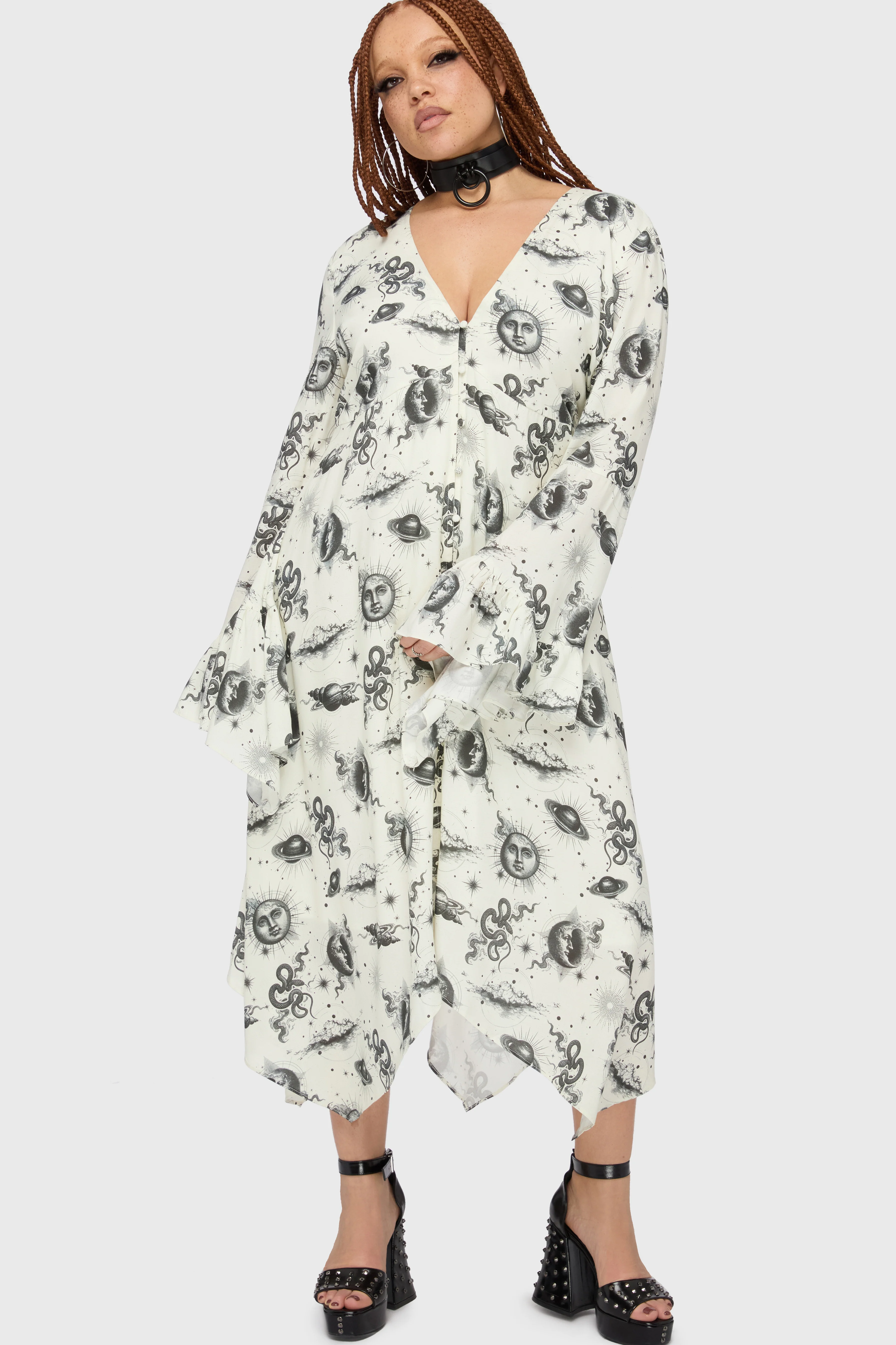 Celestial Night Midi Dress - Image 6