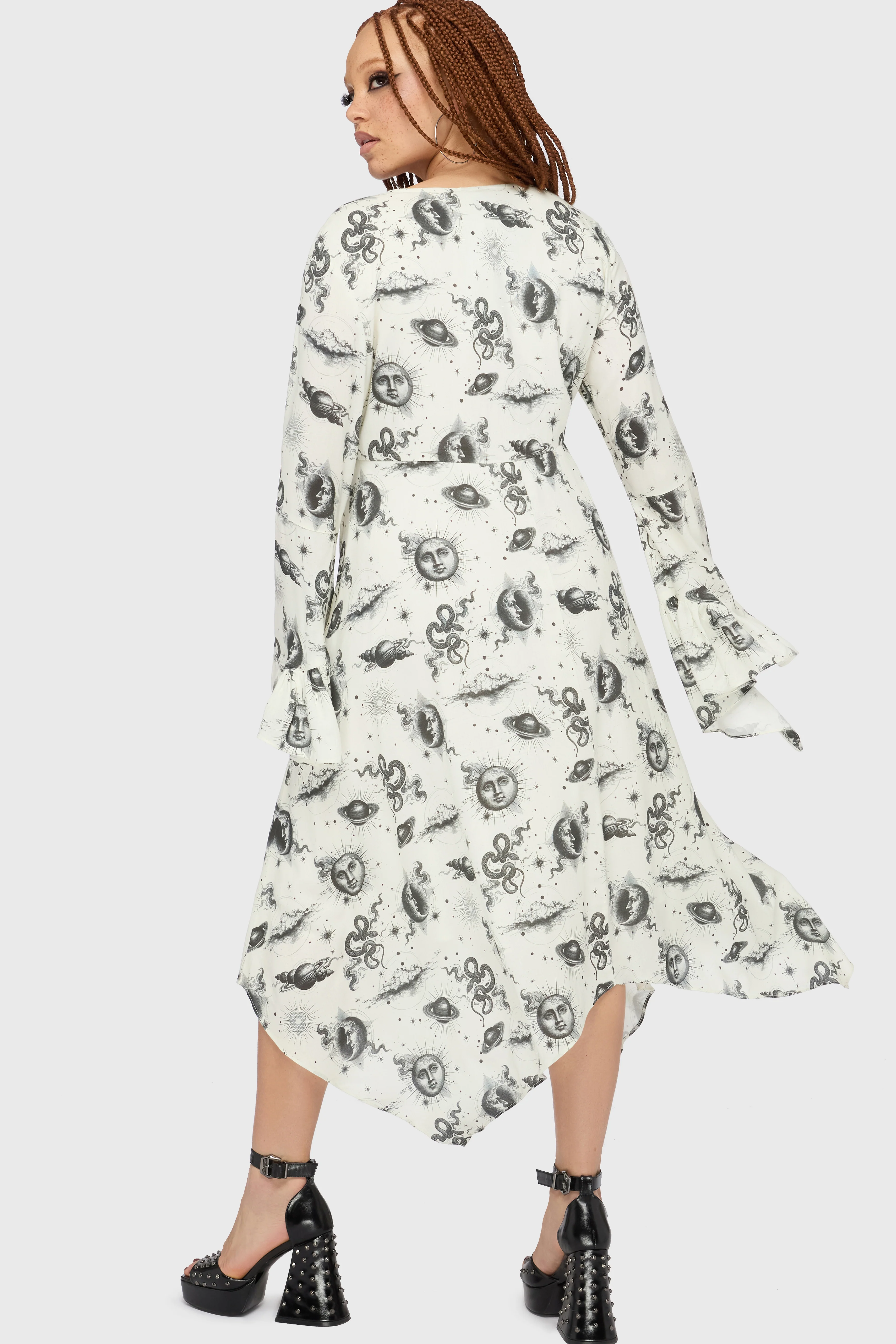 Celestial Night Midi Dress - Image 8