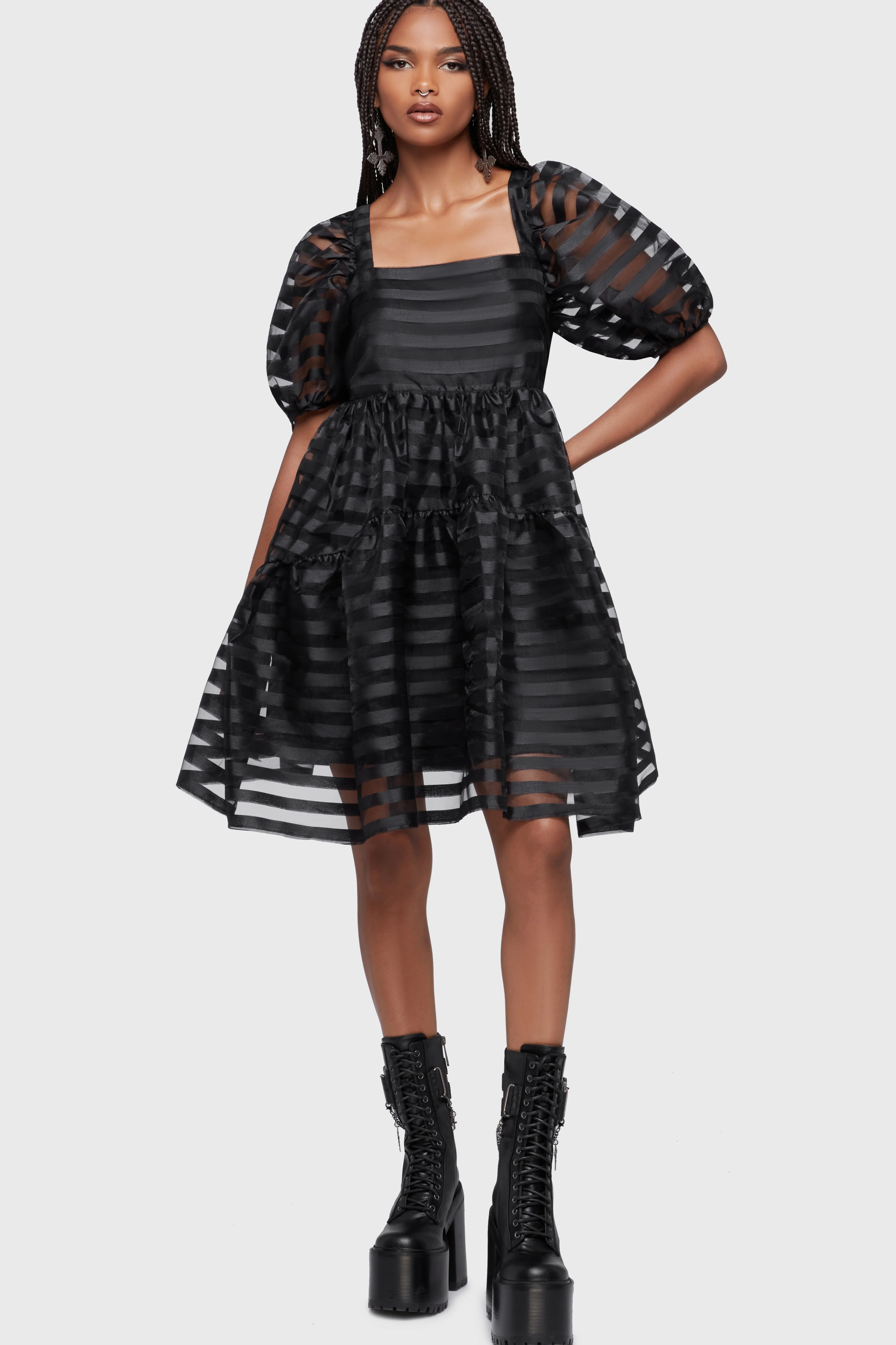 Celestique Mini Dress - Image 3