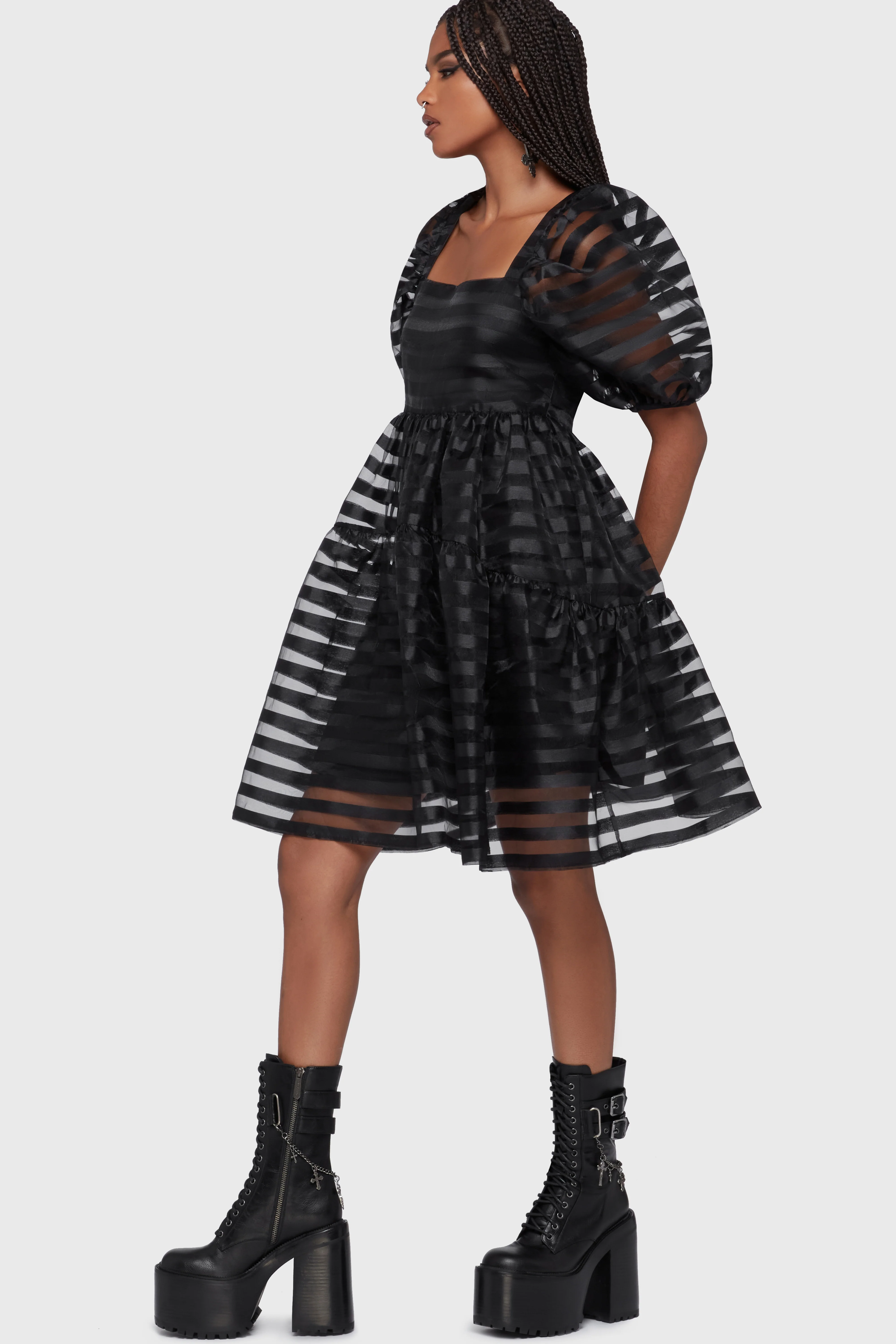 Celestique Mini Dress - Image 4