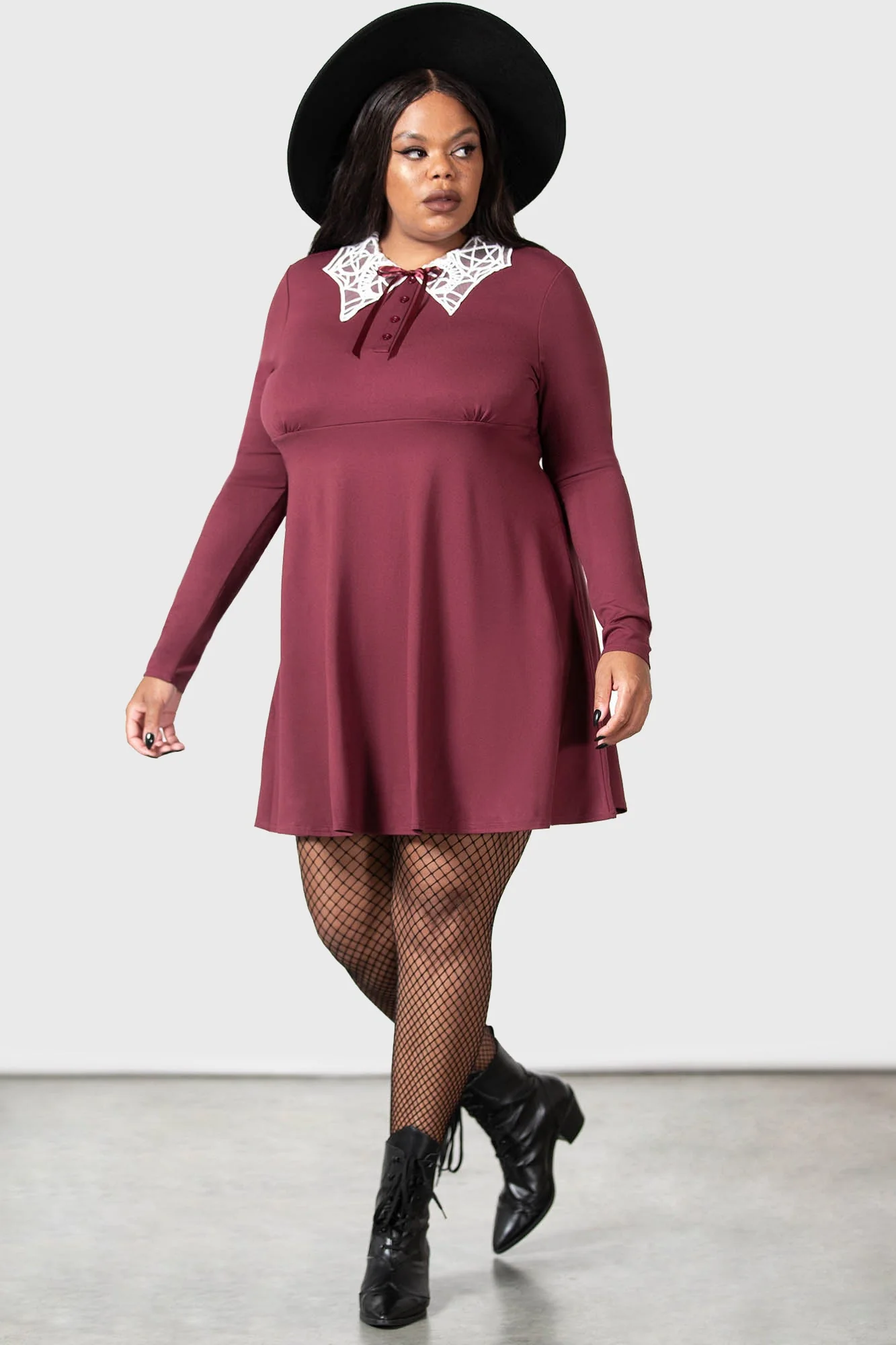 Charmed School Dress [CRIMSON] - Image 11