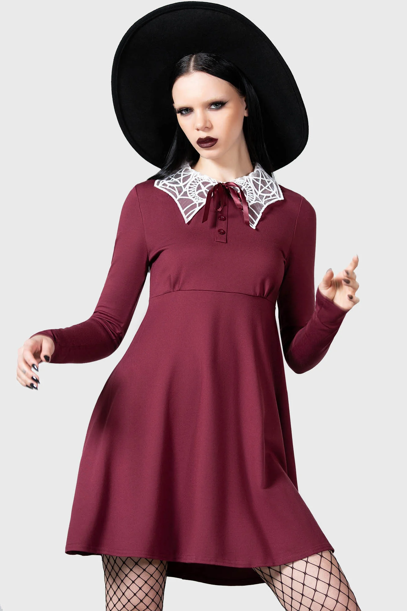 Charmed School Dress [CRIMSON] - Image 4