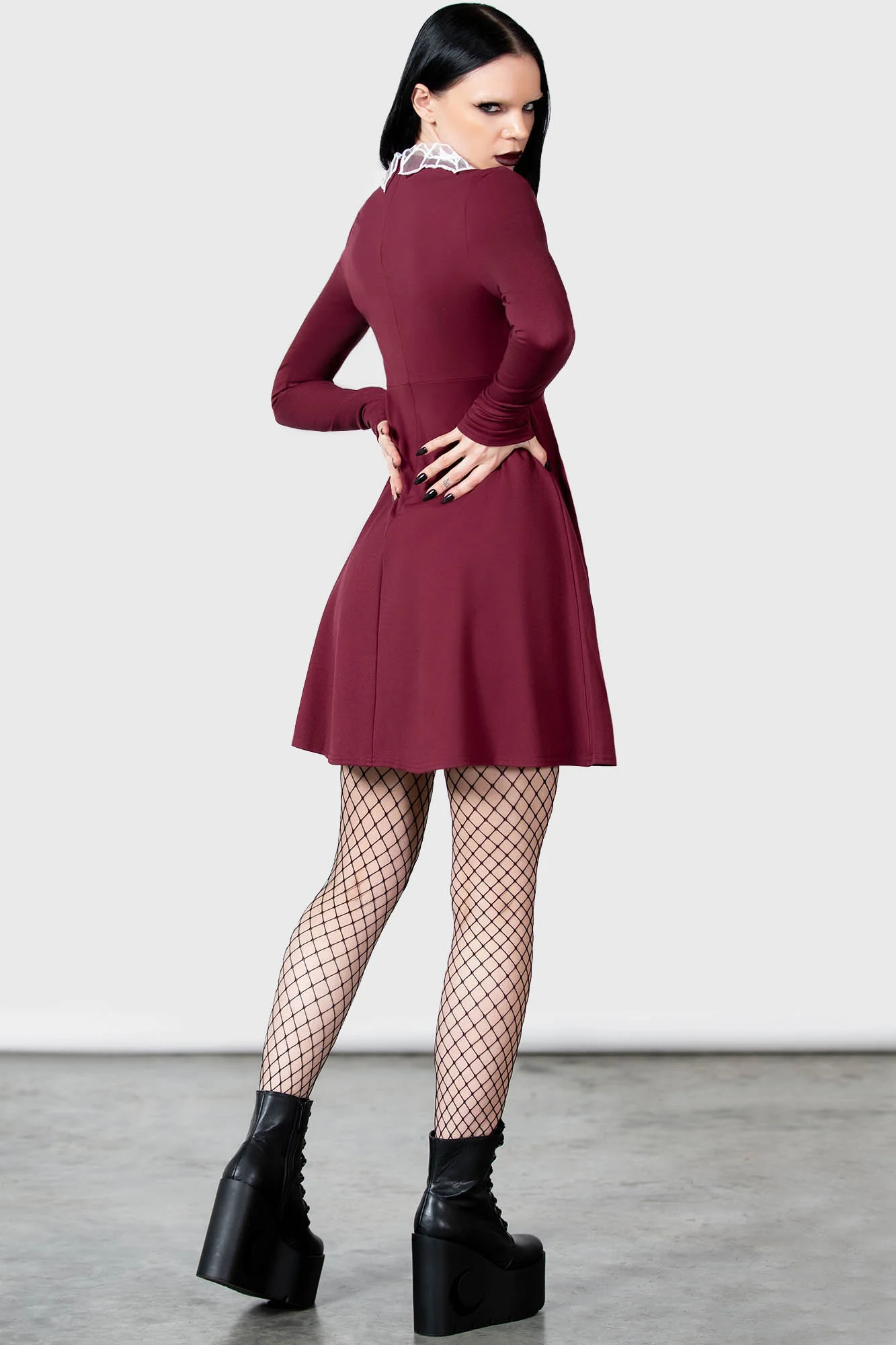 Charmed School Dress [CRIMSON] - Image 6
