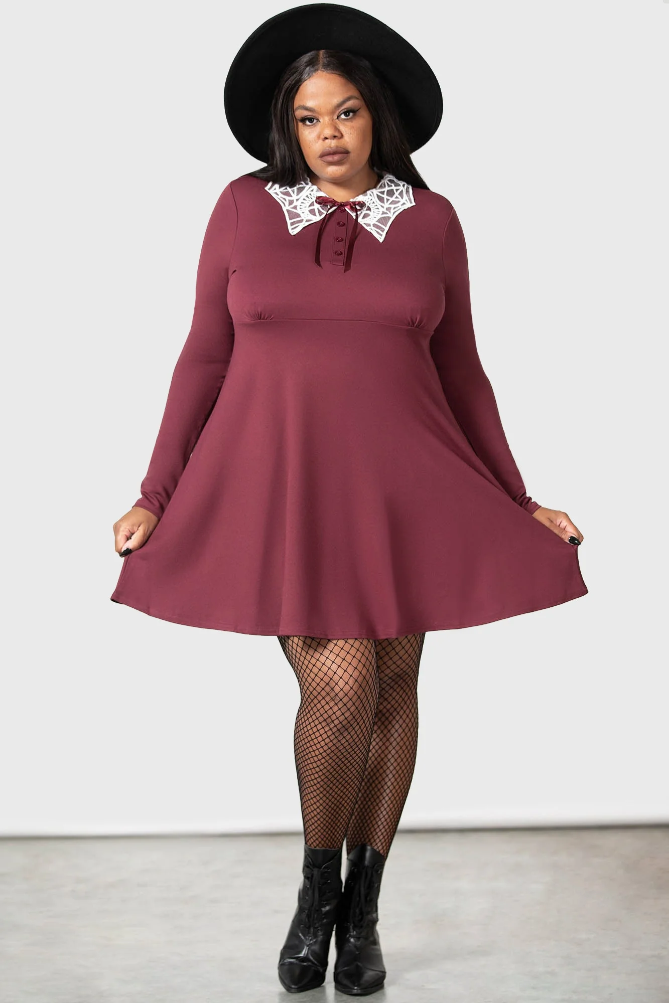 Charmed School Dress [CRIMSON] - Image 7