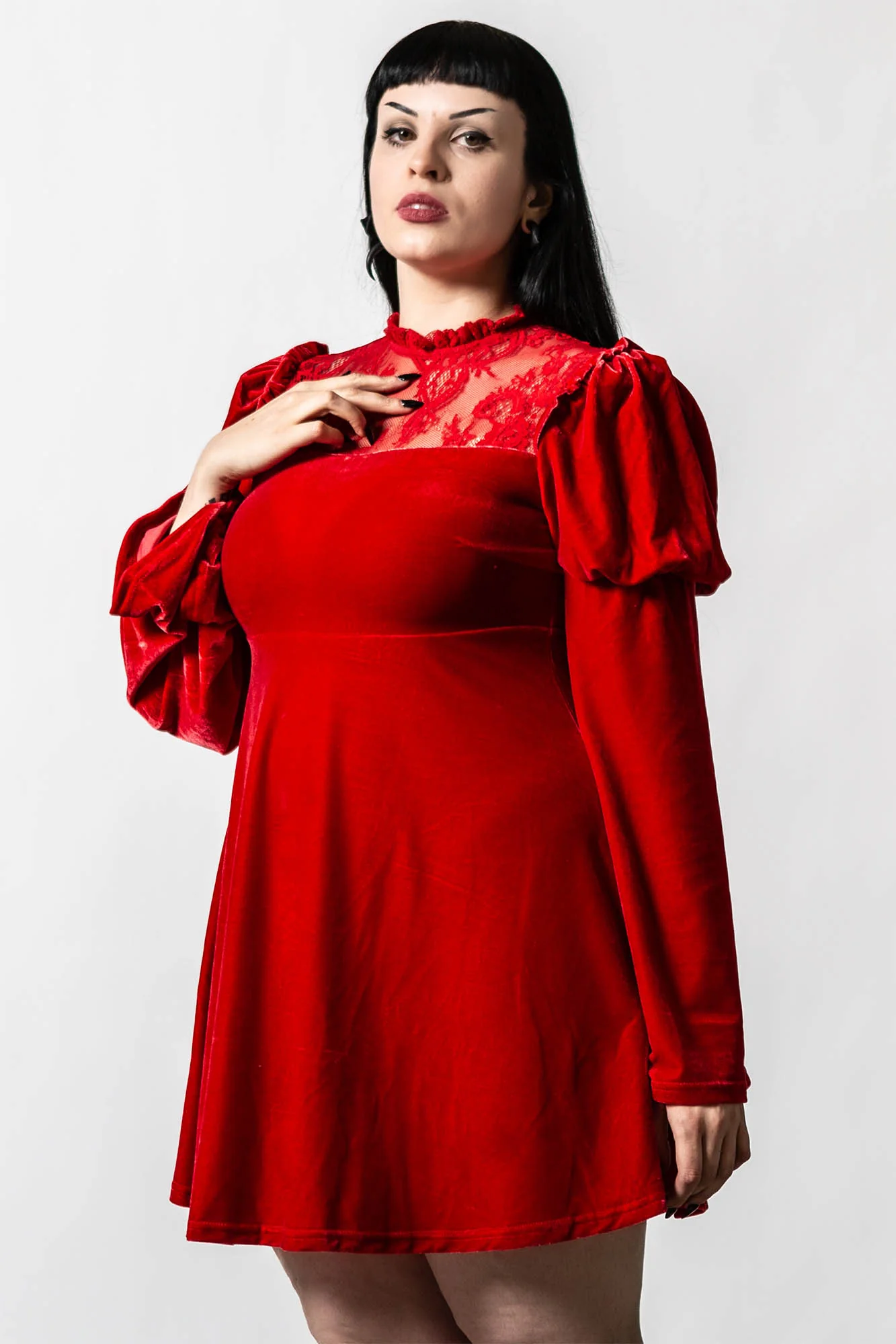 Crimson Kiss Dress [SCARLET] - Image 4