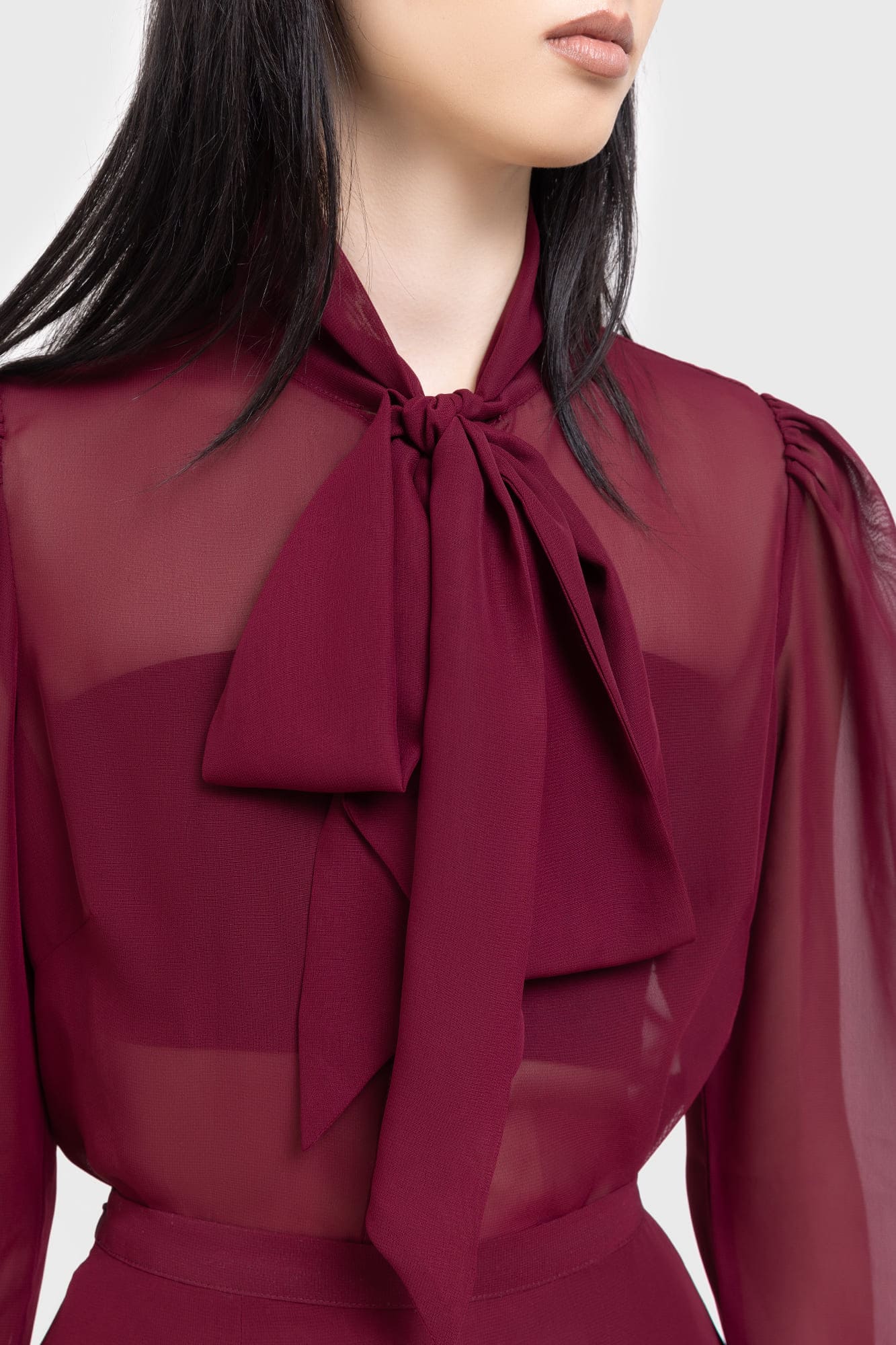 Crimson Oracle Blouse - Image 5