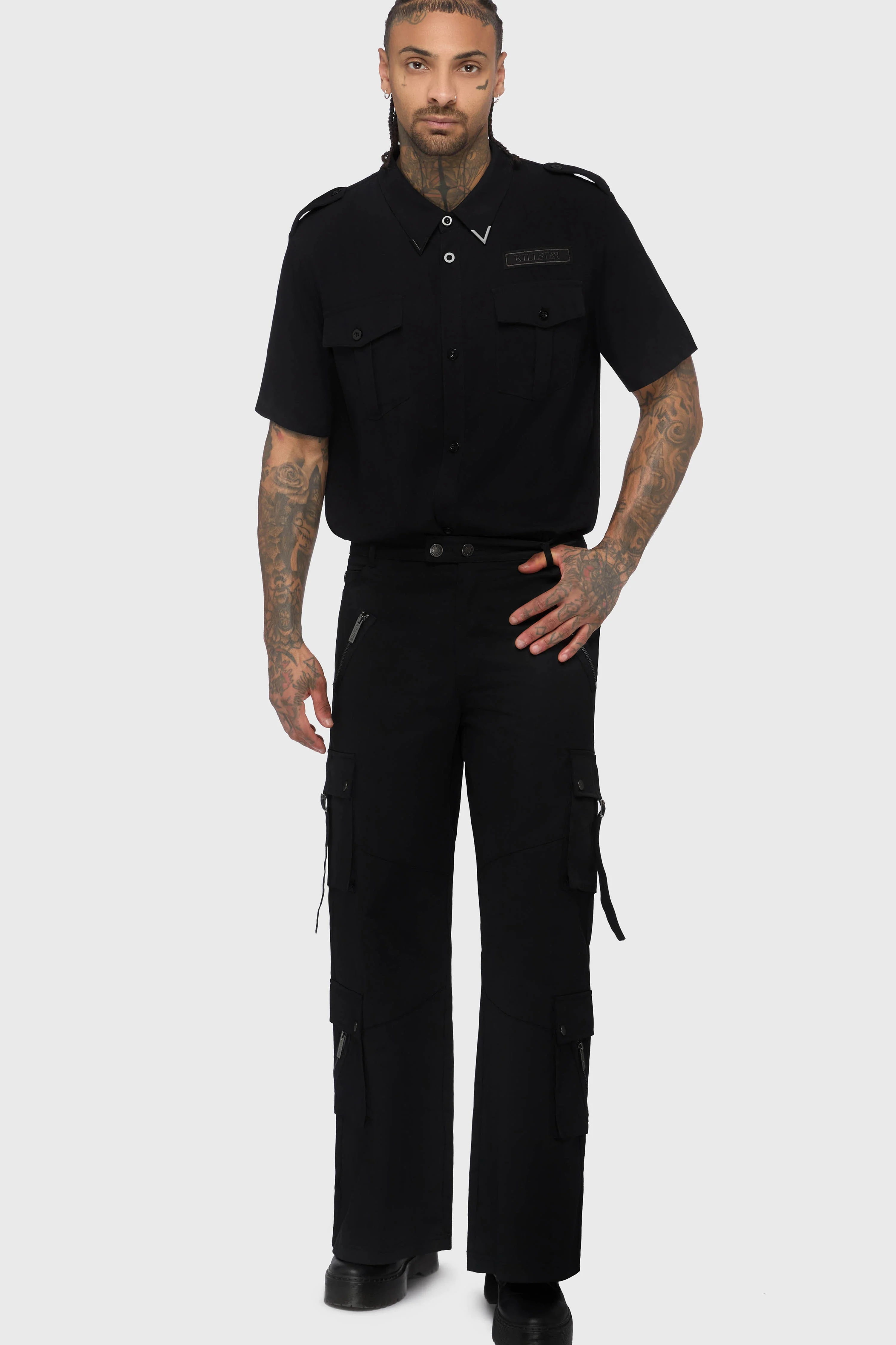 Crypt Threads Cargo Trousers - Image 3