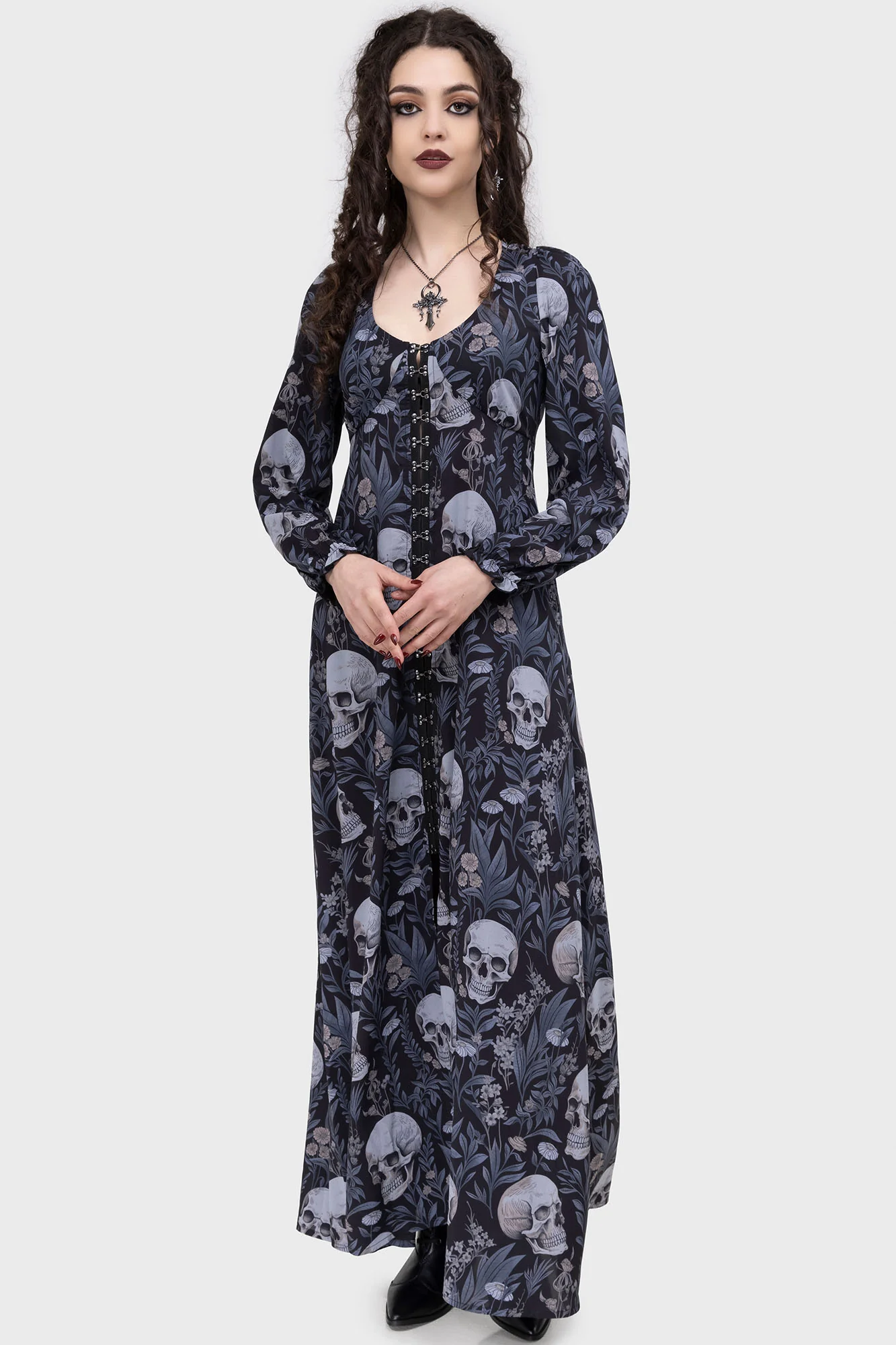 Death's Head Maxi Dress - Image 4