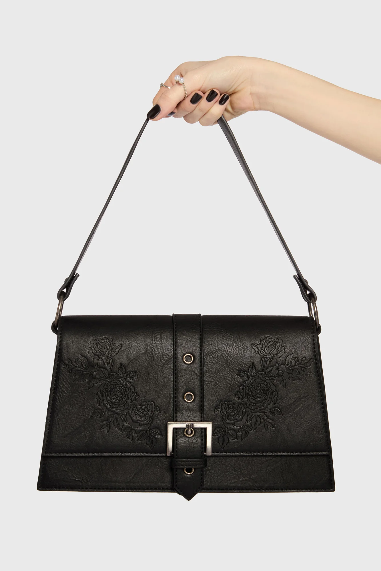 Devil's Darling Debossed Handbag - Image 5
