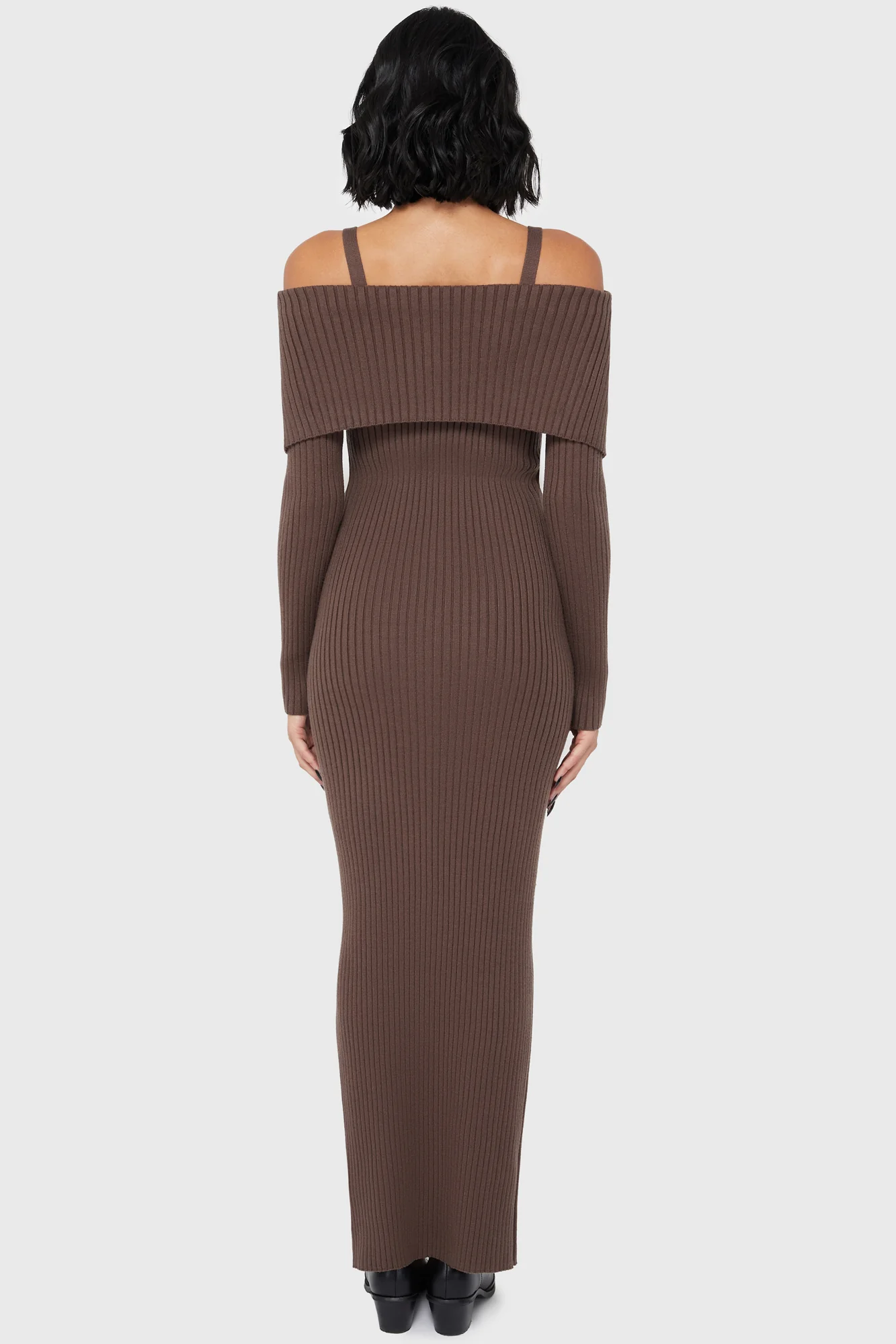 Dusk Empress Dress [Brown] - Image 5