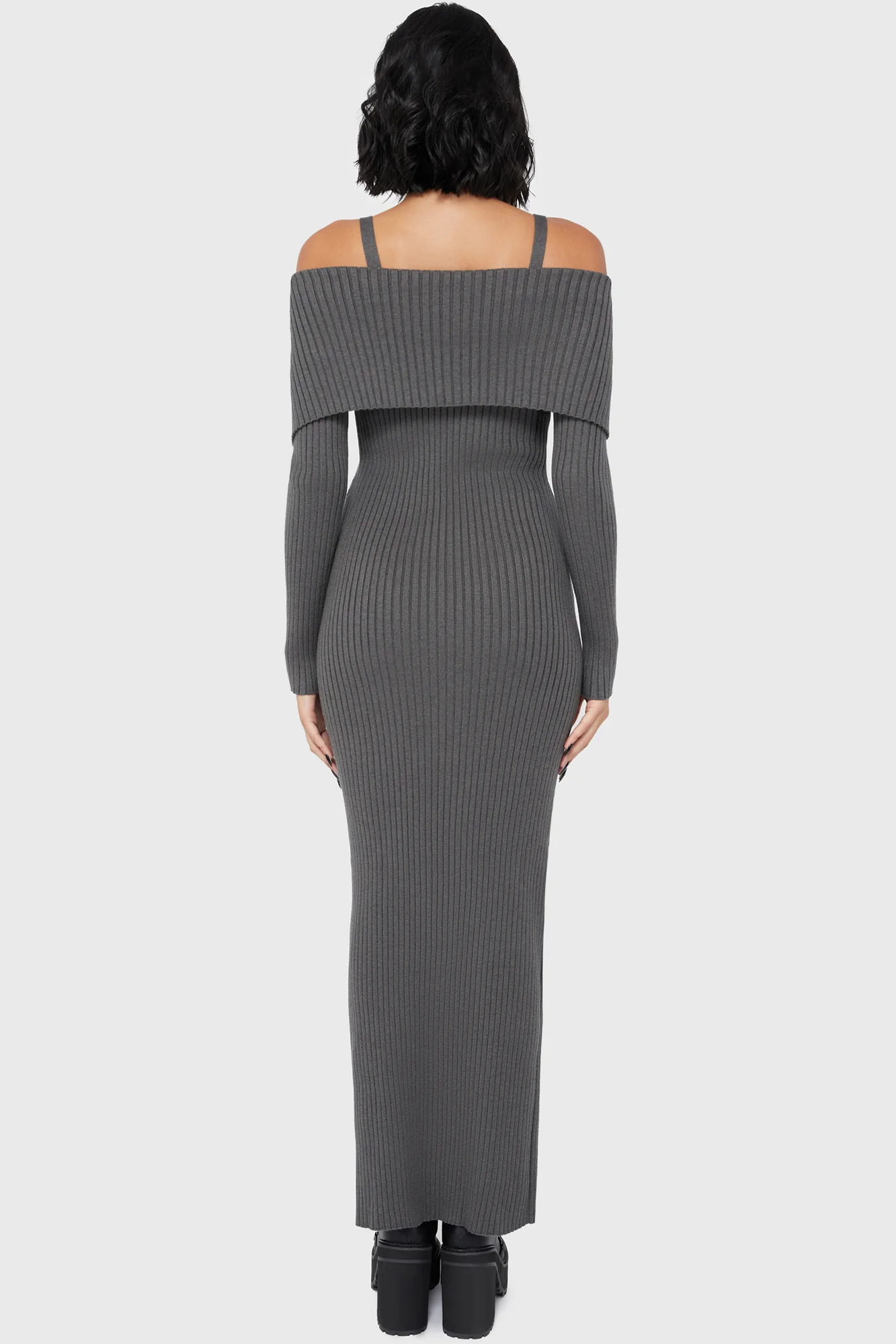 Dusk Empress Dress [Grey] - Image 5
