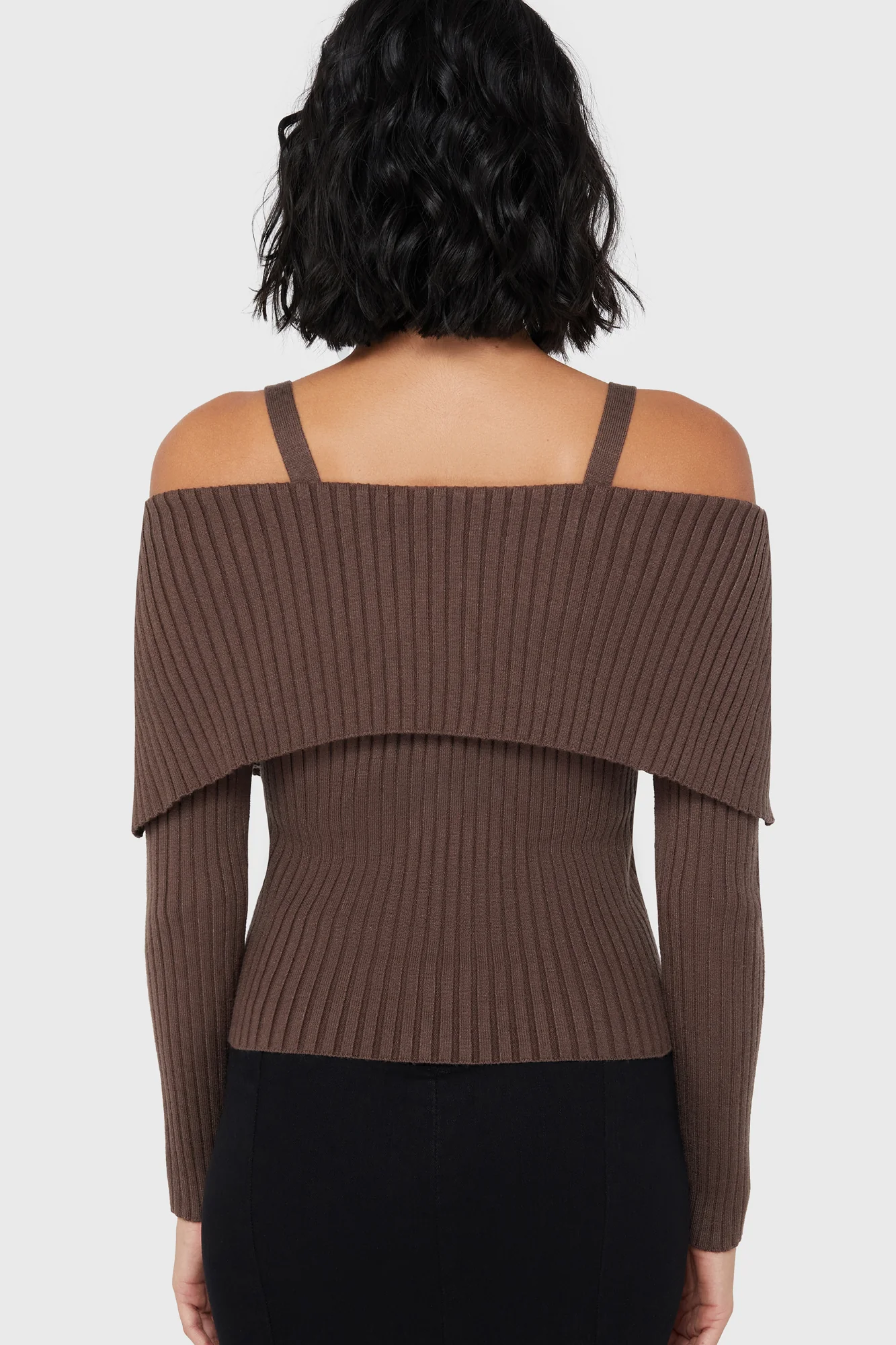 Dusk Empress Knit Top [Brown] - Image 4