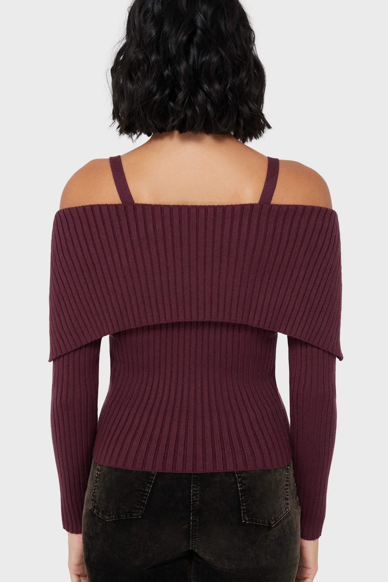 Dusk Empress Knit Top [Purple] - Image 4