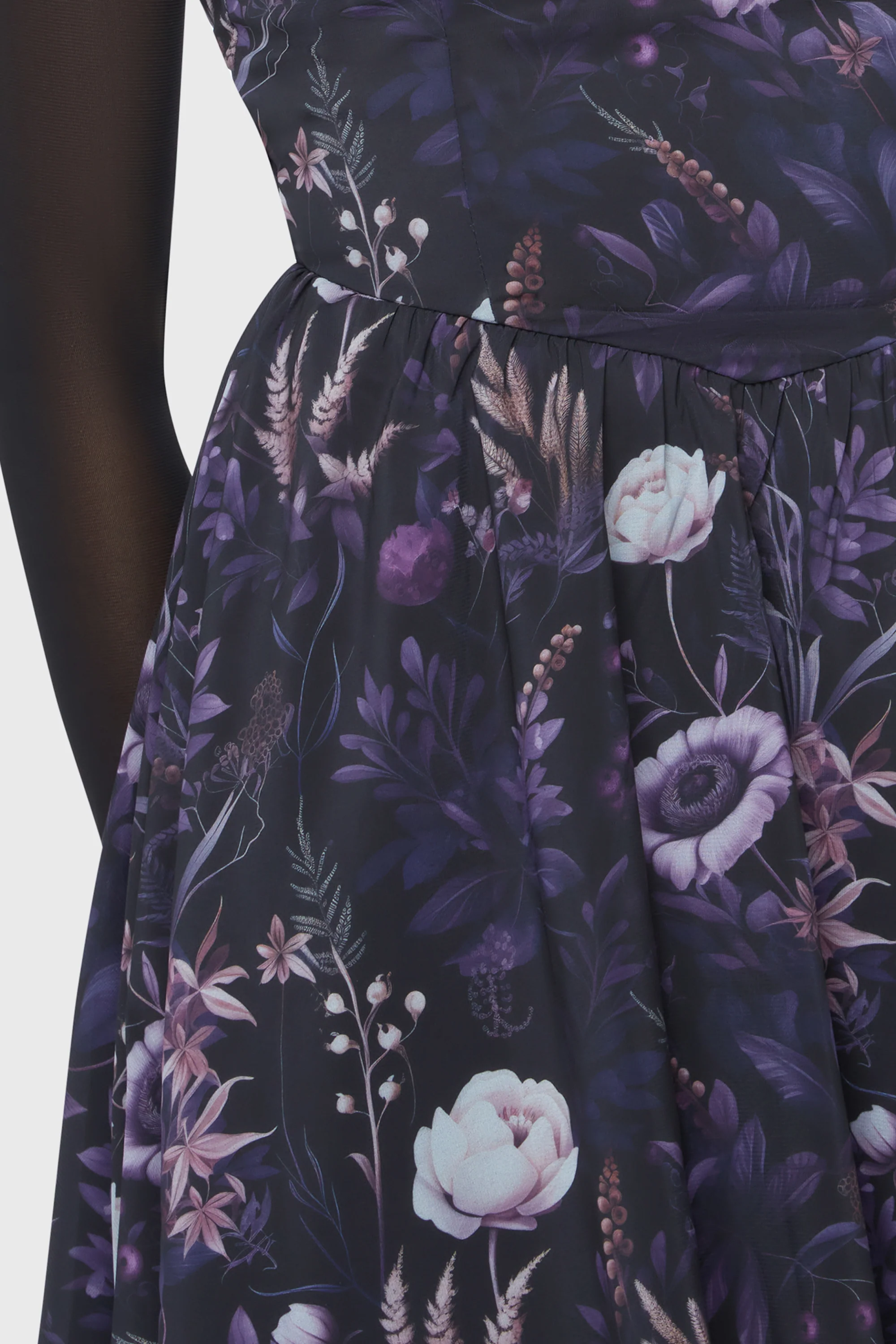 Dusk's Garden Mini Dress - Image 2