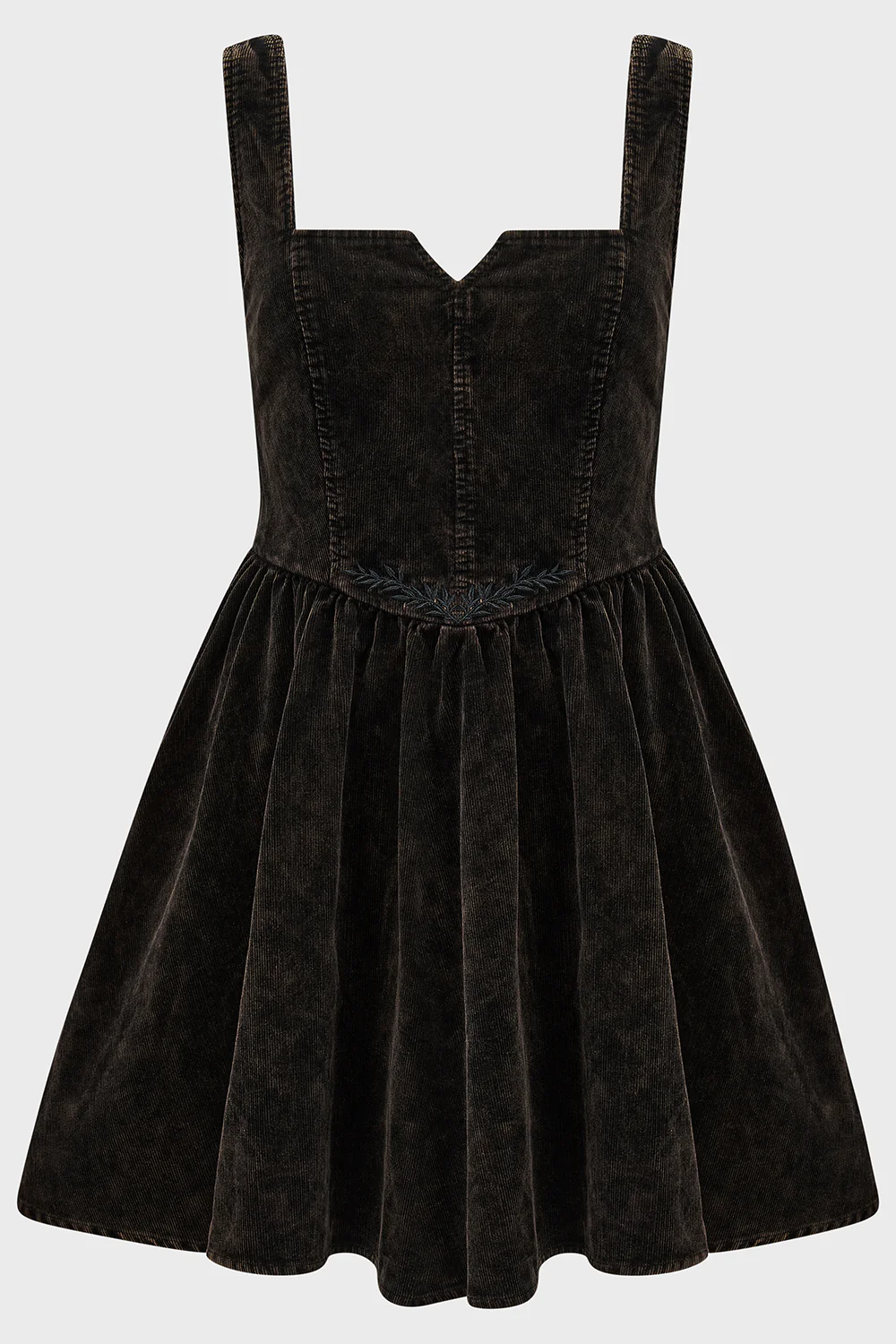 Elderroot Mini Dress [BROWN] - Image 8