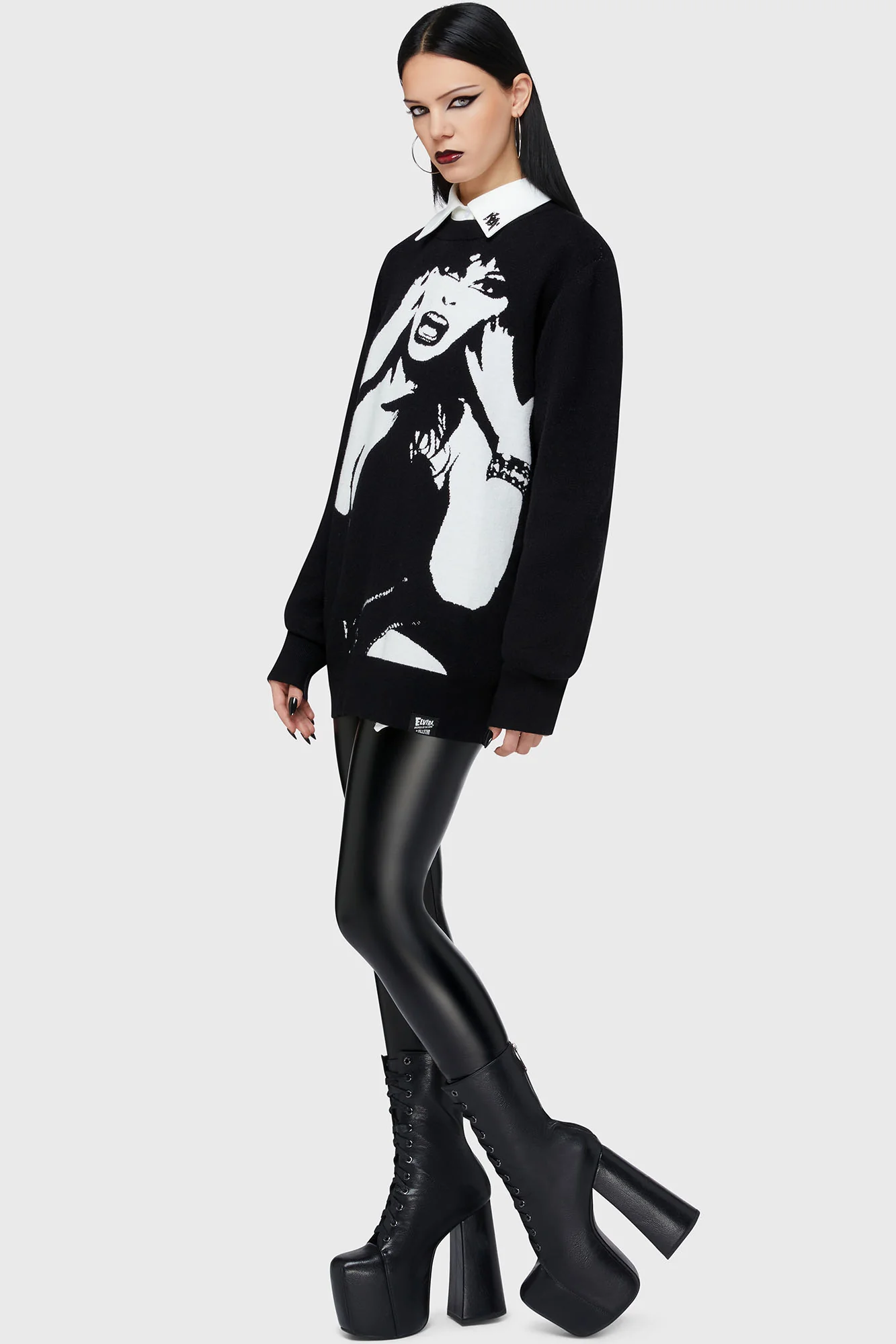 Elvira Mistress Of The Dark Sweater - Image 3