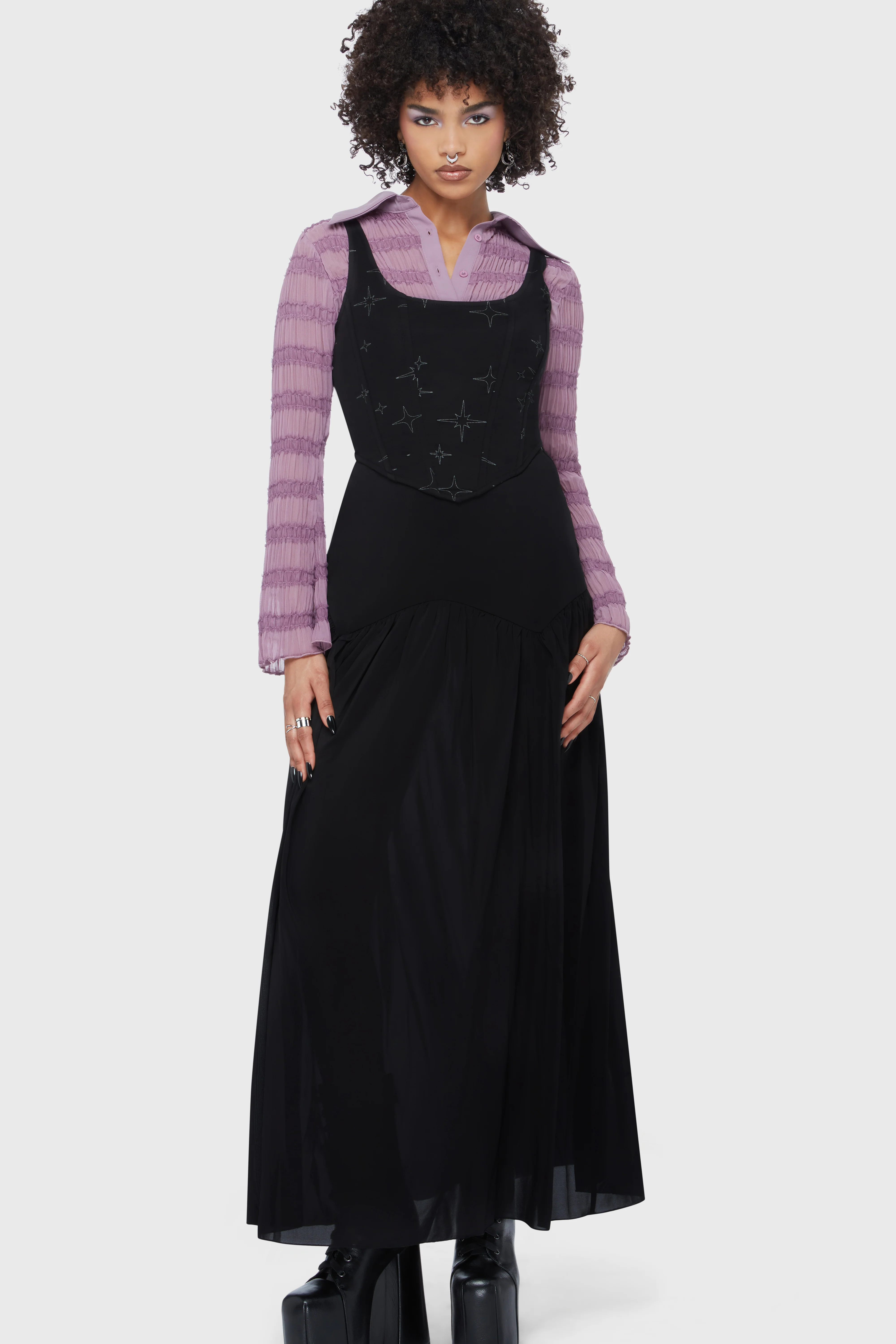 Fallen Light Top [Mauve] - Image 3