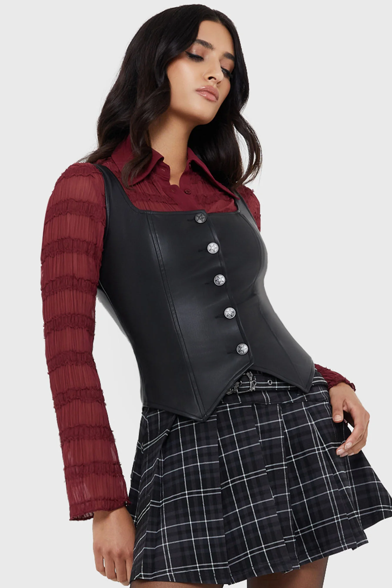 Fallen Light Top [RED] - Image 3