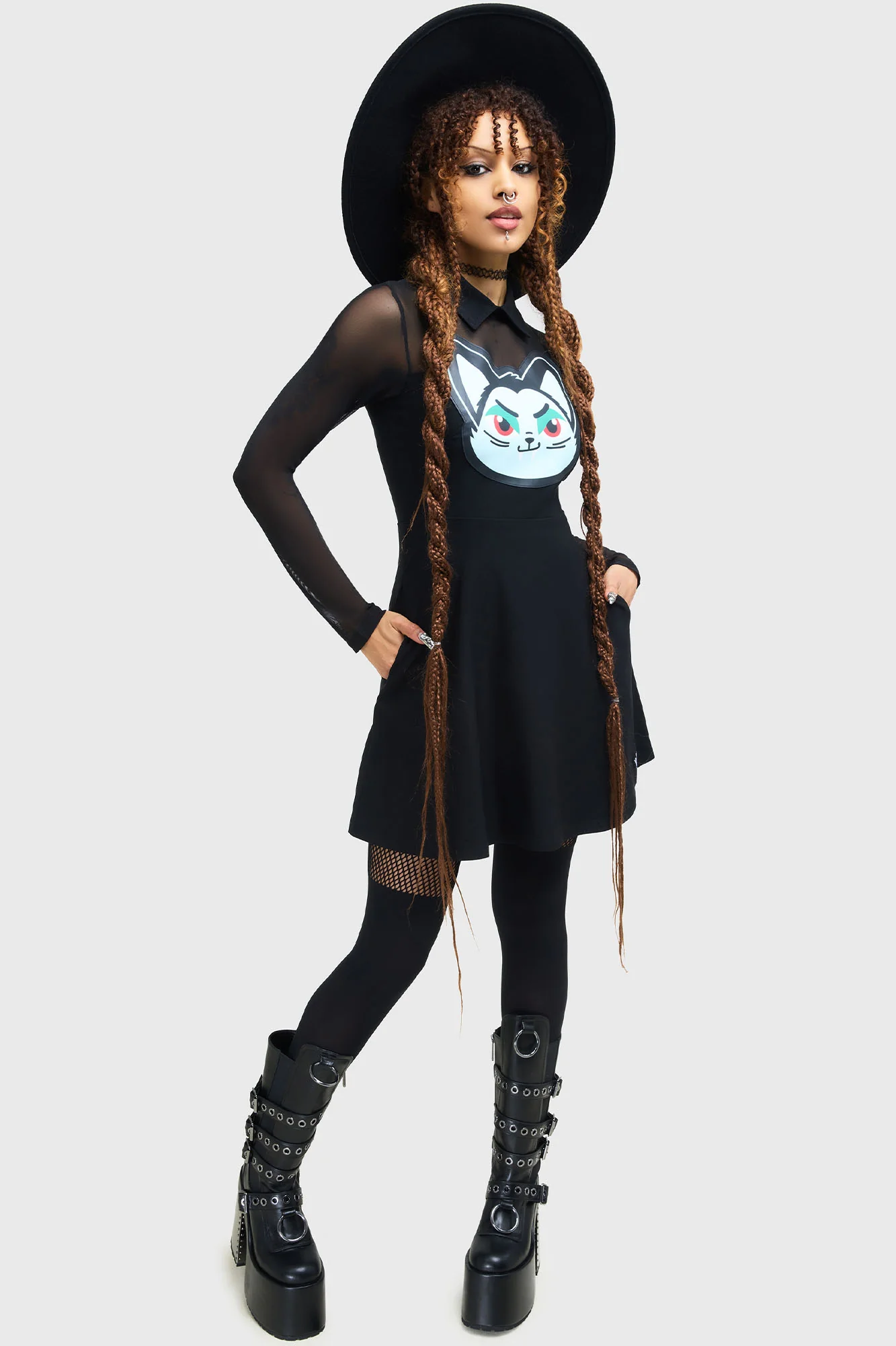 Feeling Fangtastic Skater Dress - Image 3