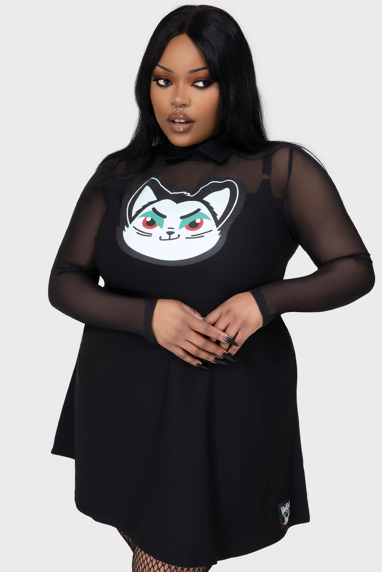 Feeling Fangtastic Skater Dress - Image 5