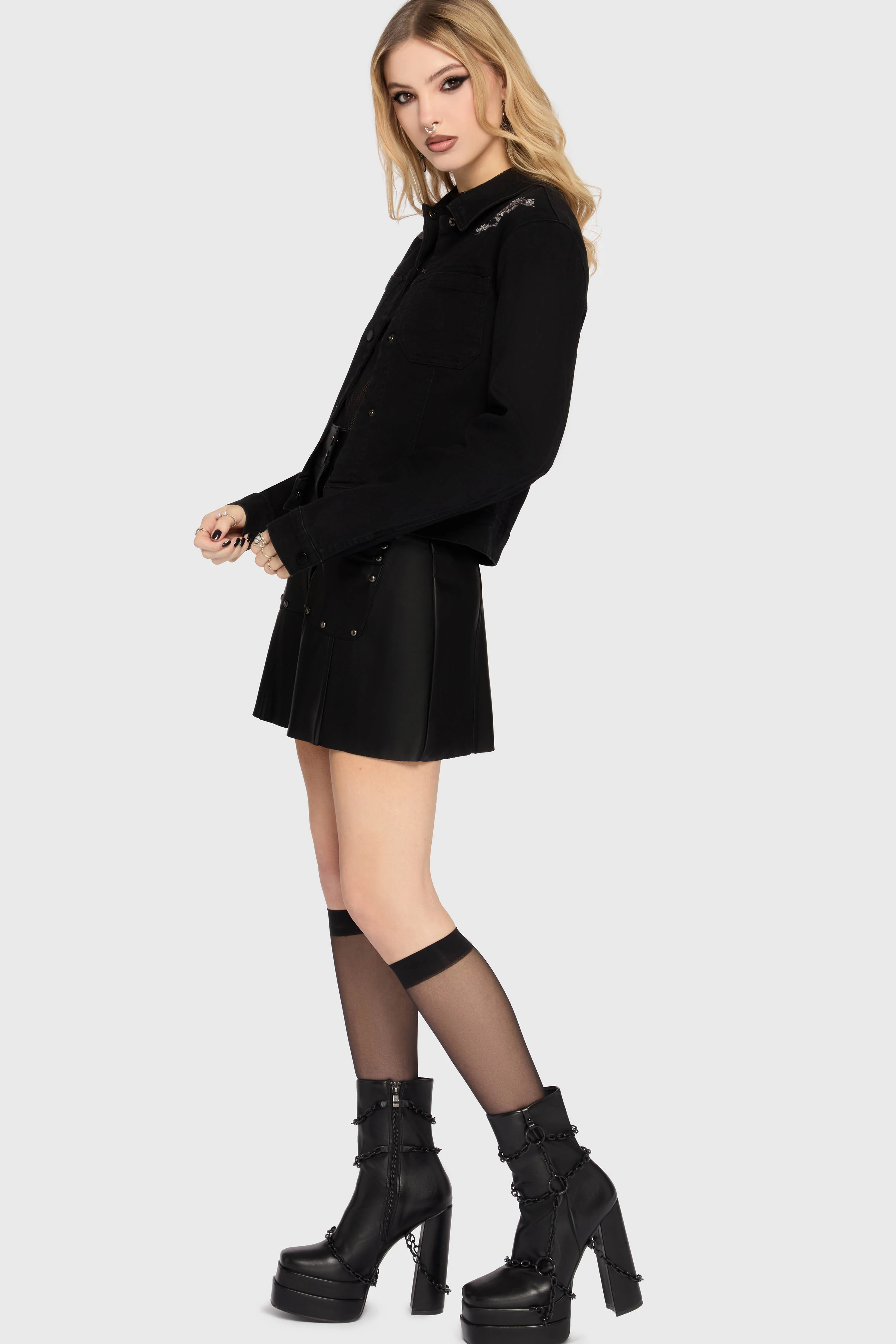 Gaia Adorned Embroidered Jacket - Image 3