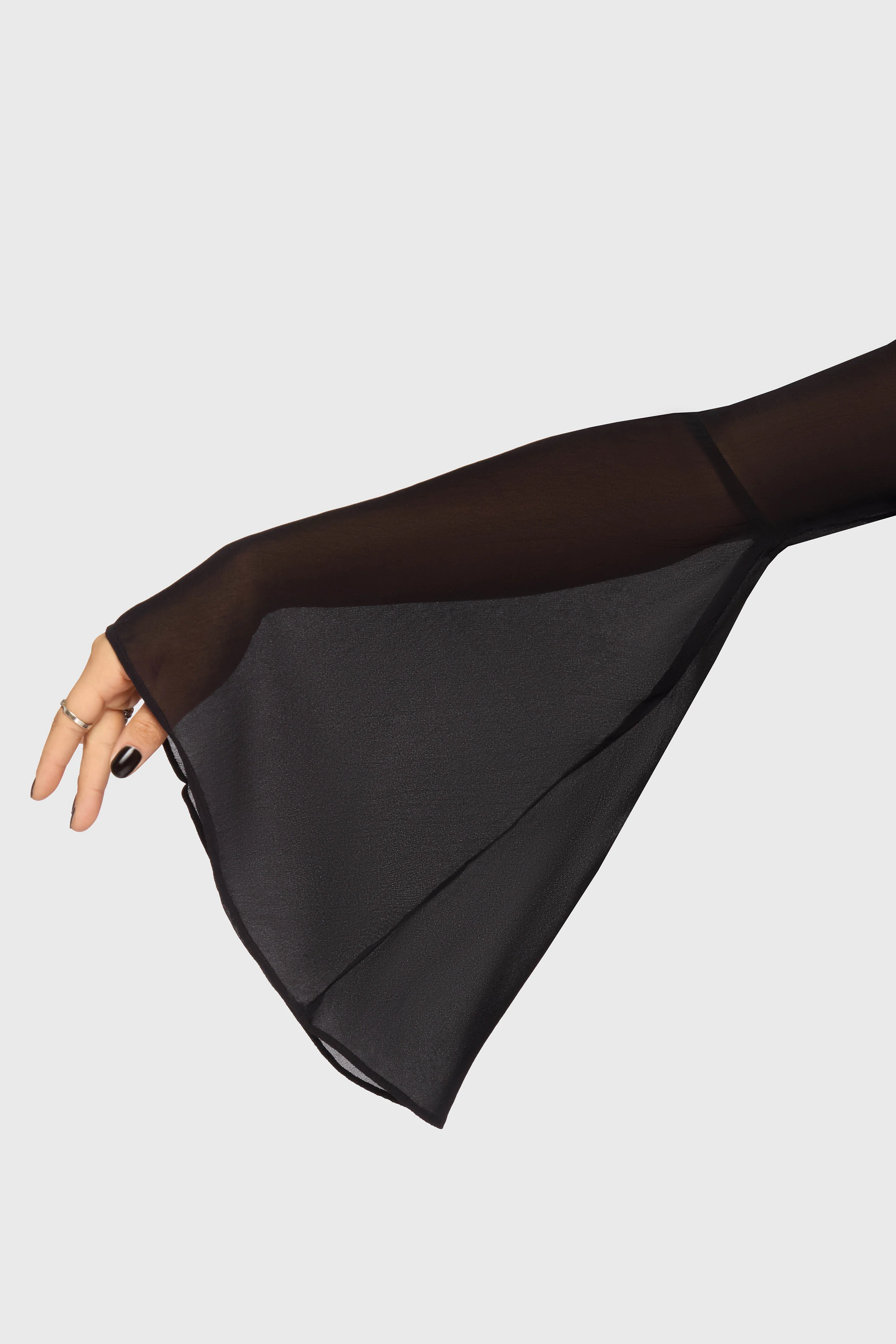 Gaia Adorned Long Sleeve Top - Image 2