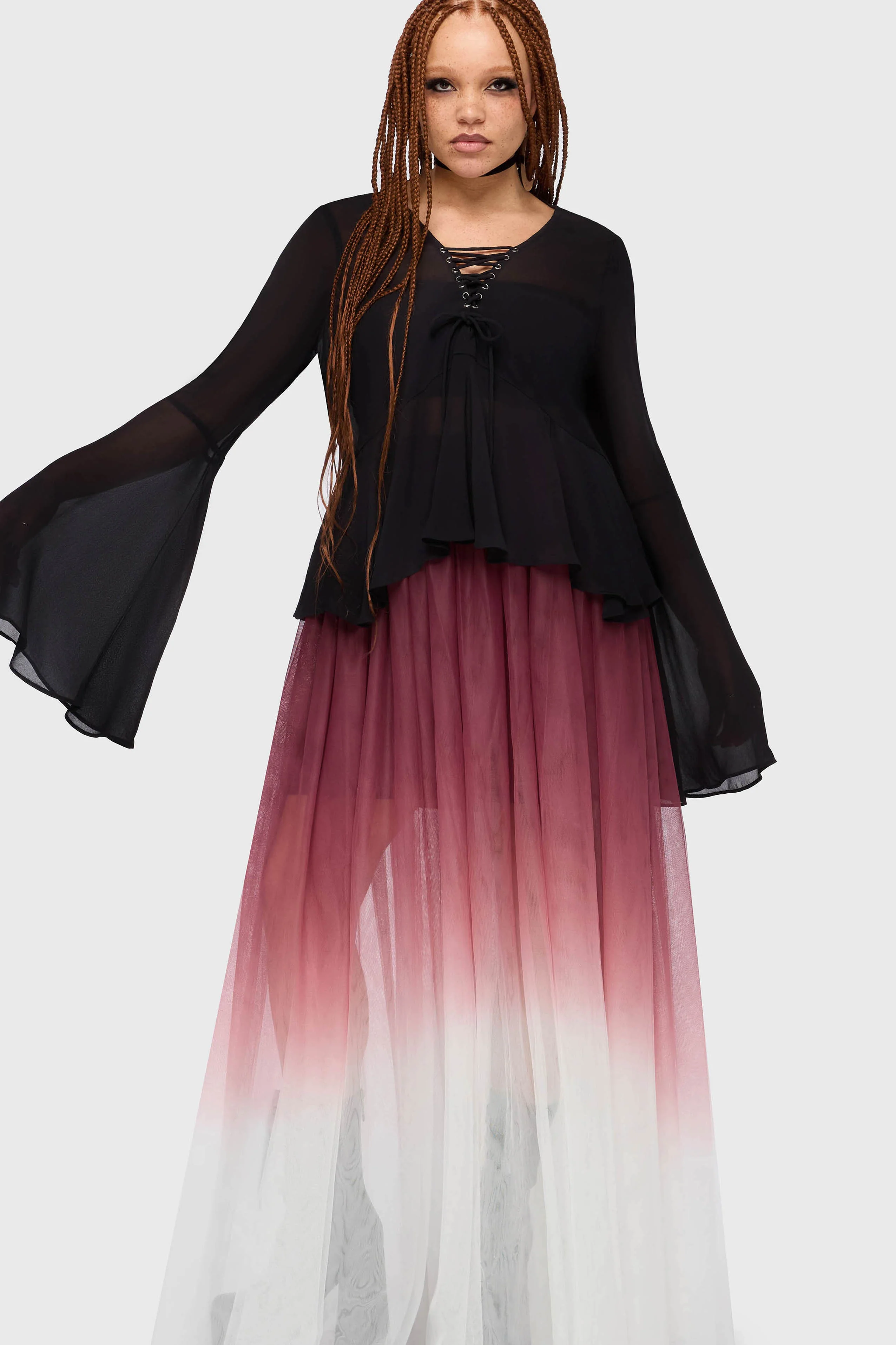 Gaia Adorned Long Sleeve Top - Image 8