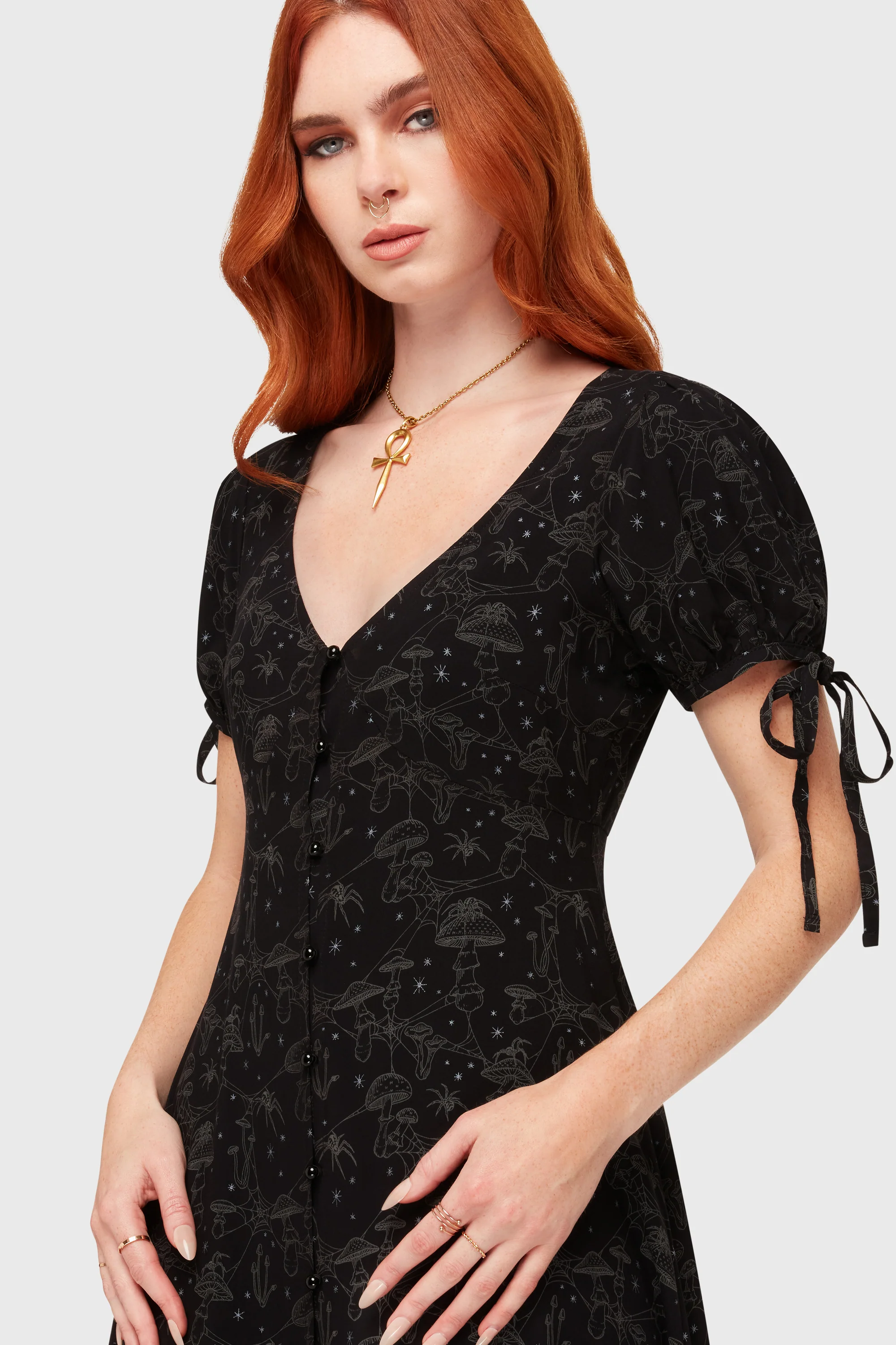 Garden Of Venom Midi Dress - Image 2