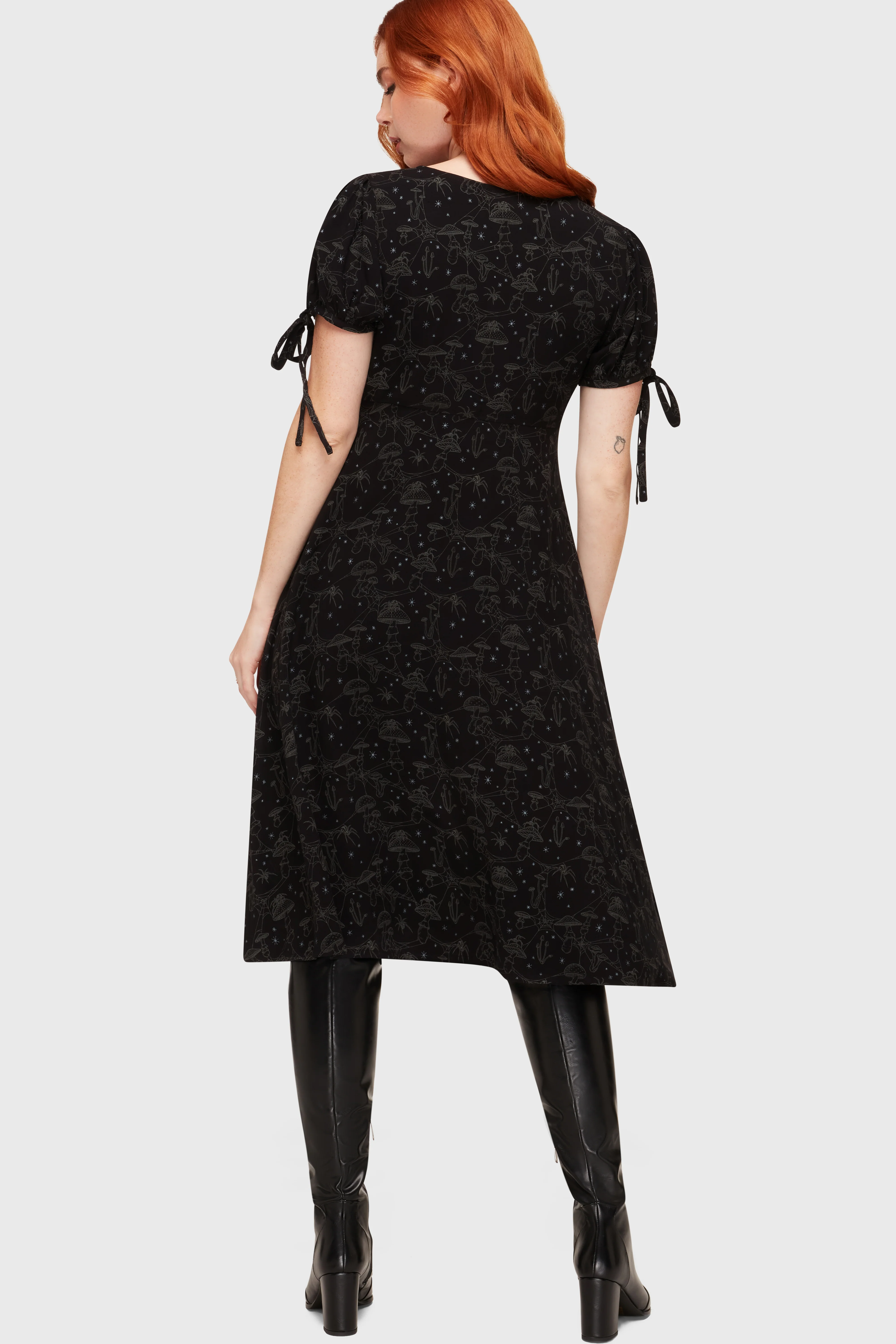 Garden Of Venom Midi Dress - Image 4