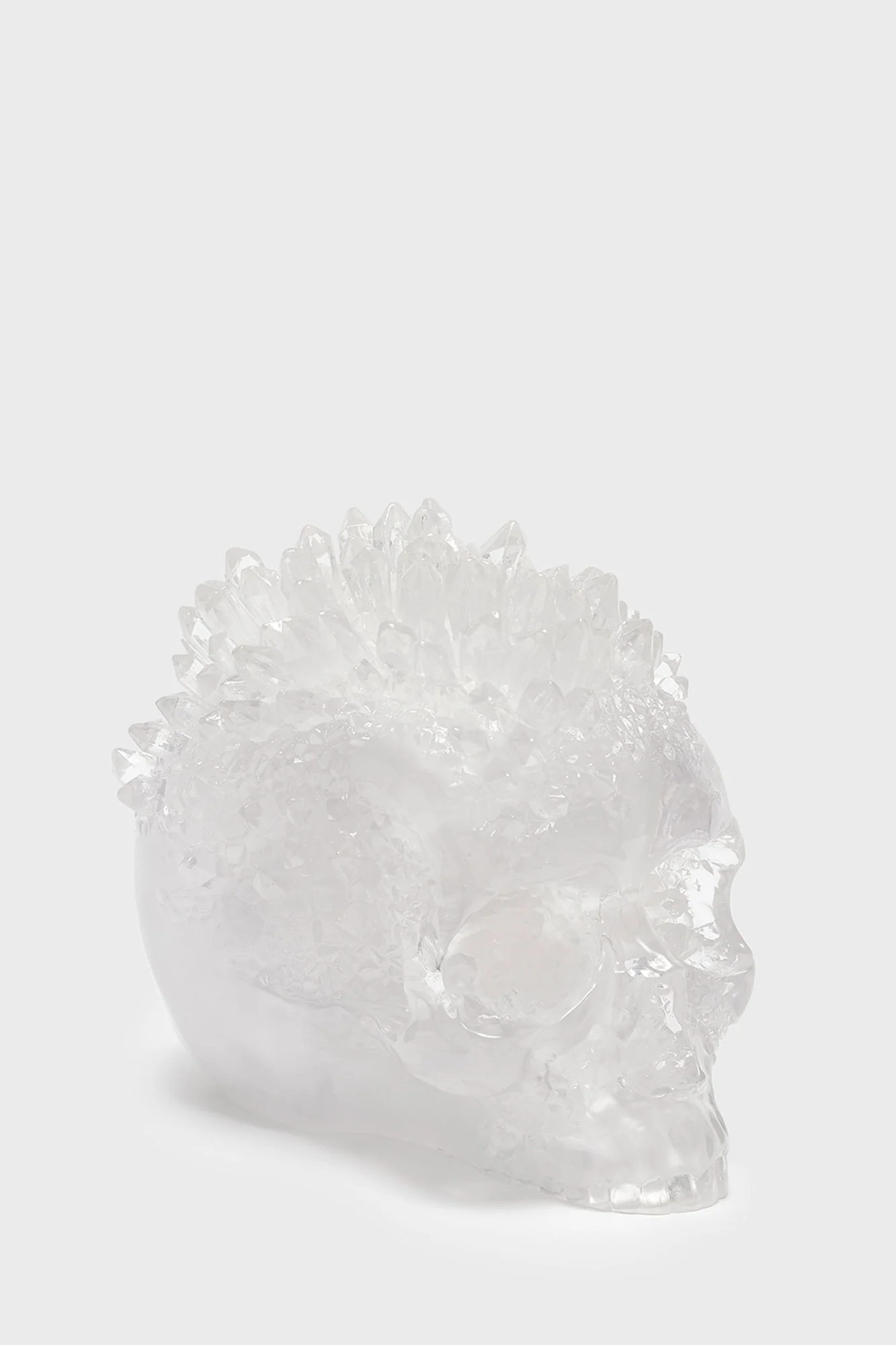 Geode Crystal Skull Ornament - Image 3