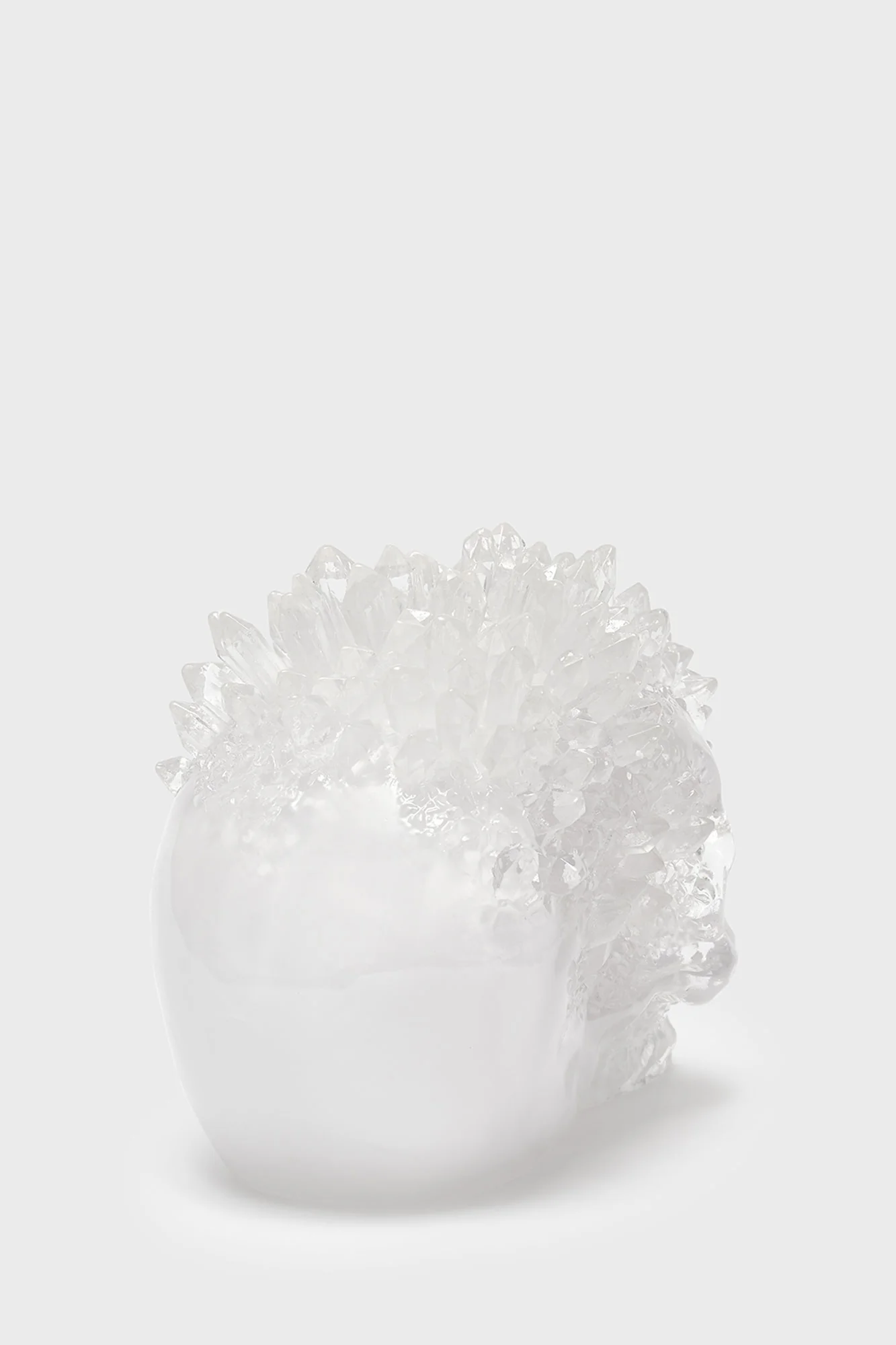 Geode Crystal Skull Ornament - Image 4