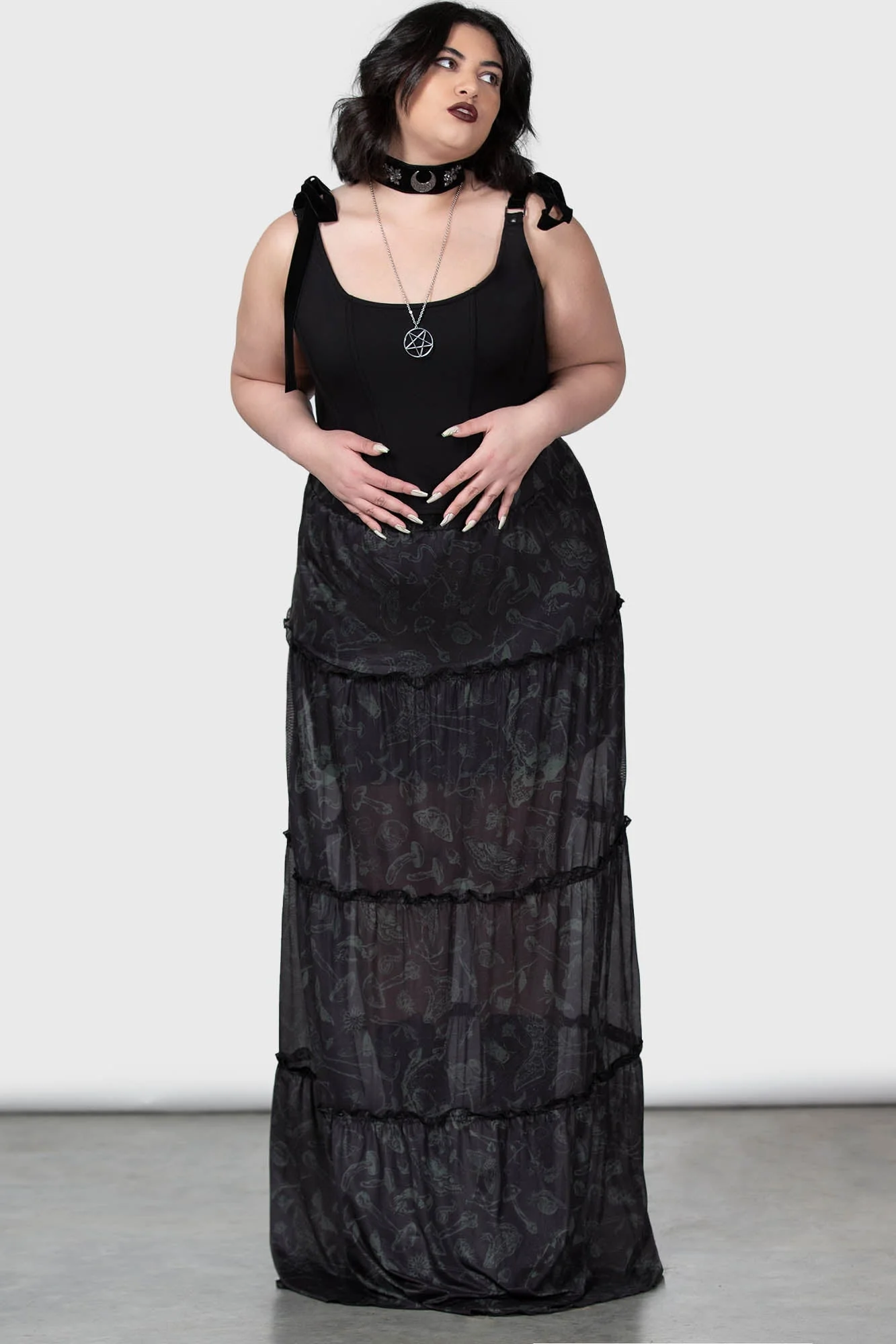 Ghosted Woods Maxi Skirt - Image 6