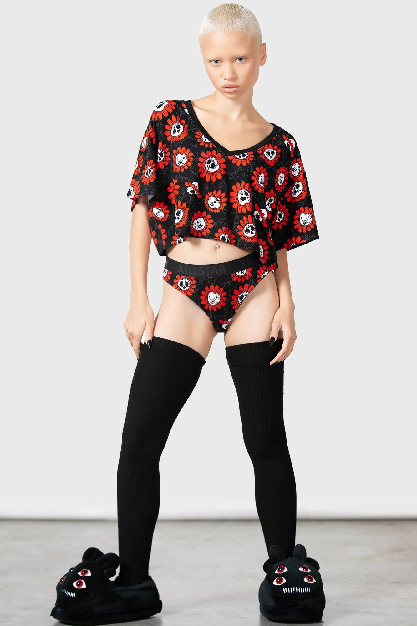 Gloomy Garden V-Neck Top - Image 3