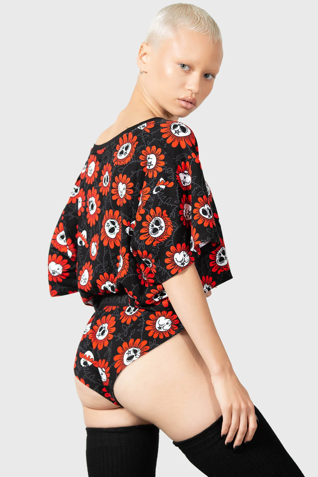 Gloomy Garden V-Neck Top - Image 4